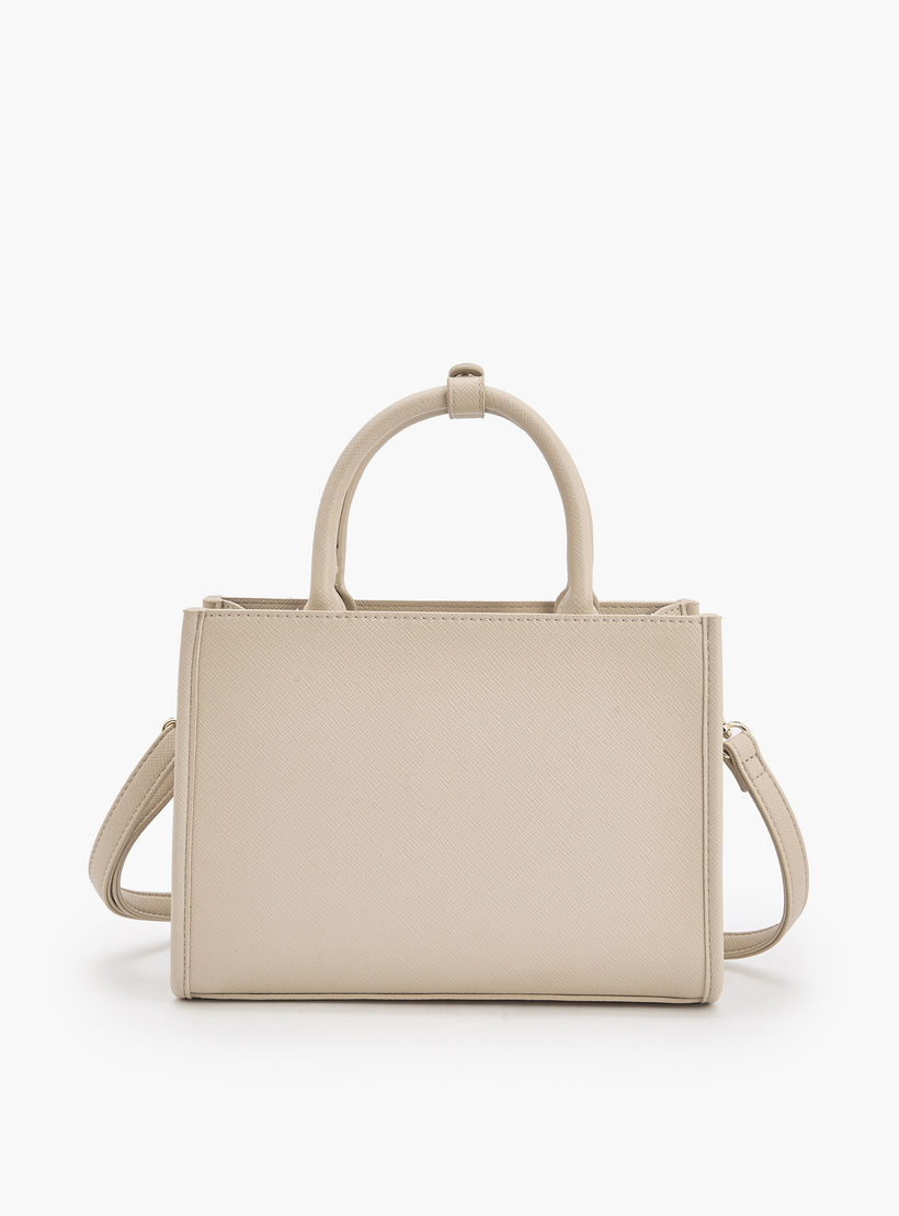 شنطة توتي بشعار منقوش مع حزام قابل للفصل من فلورا بيلا-women-bagsandwallets-handbags-image-5