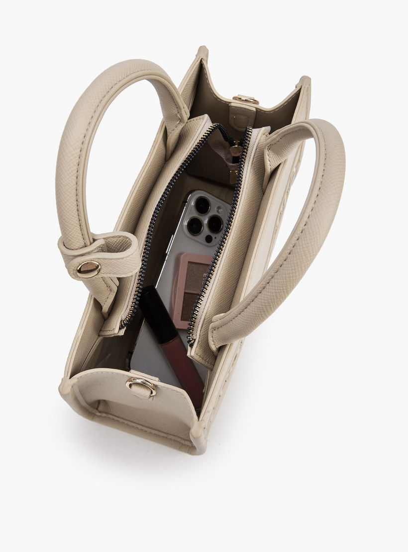 شنطة توتي بشعار منقوش مع حزام قابل للفصل من فلورا بيلا-women-bagsandwallets-handbags-image-8