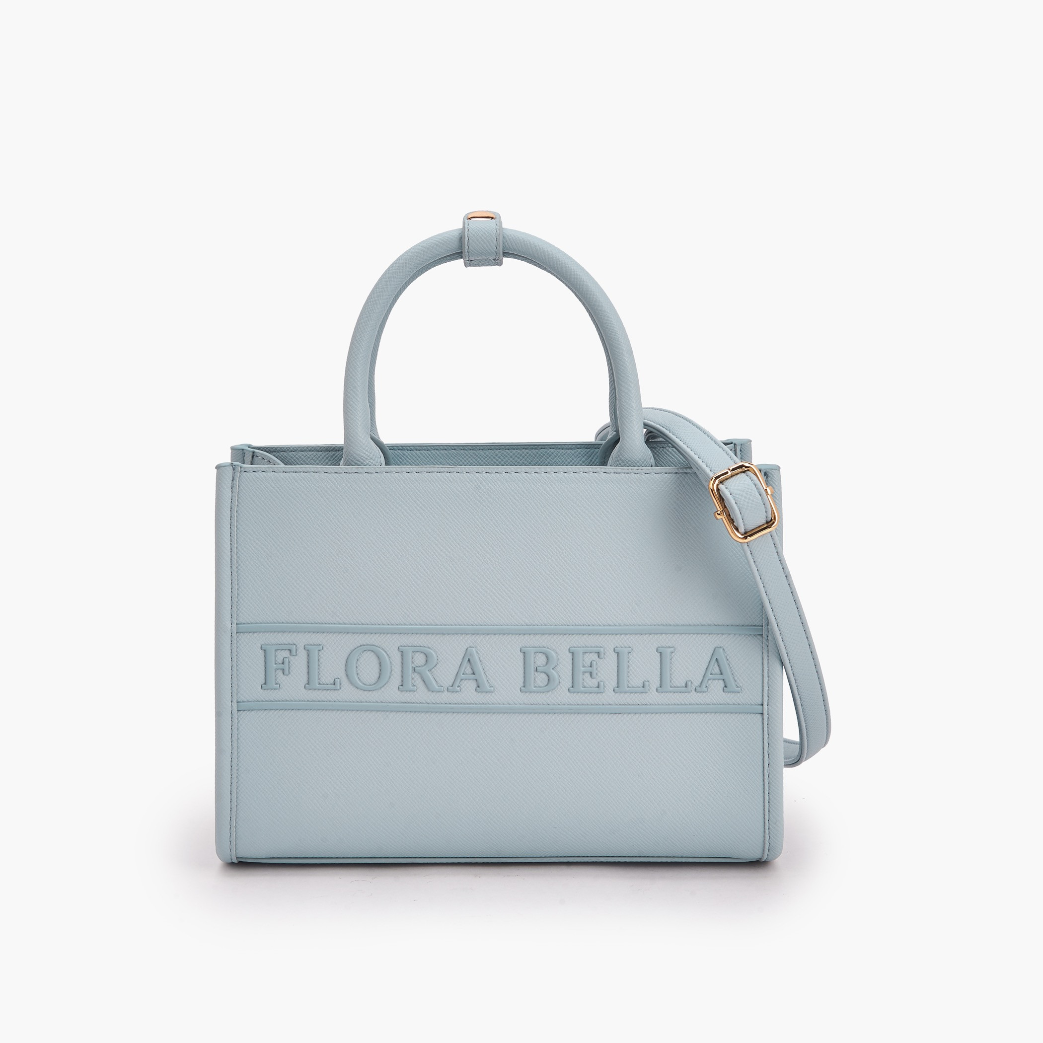 شنطة توتي بشعار منقوش مع حزام قابل للفصل من فلورا بيلا-women-bagsandwallets-handbags-image-1