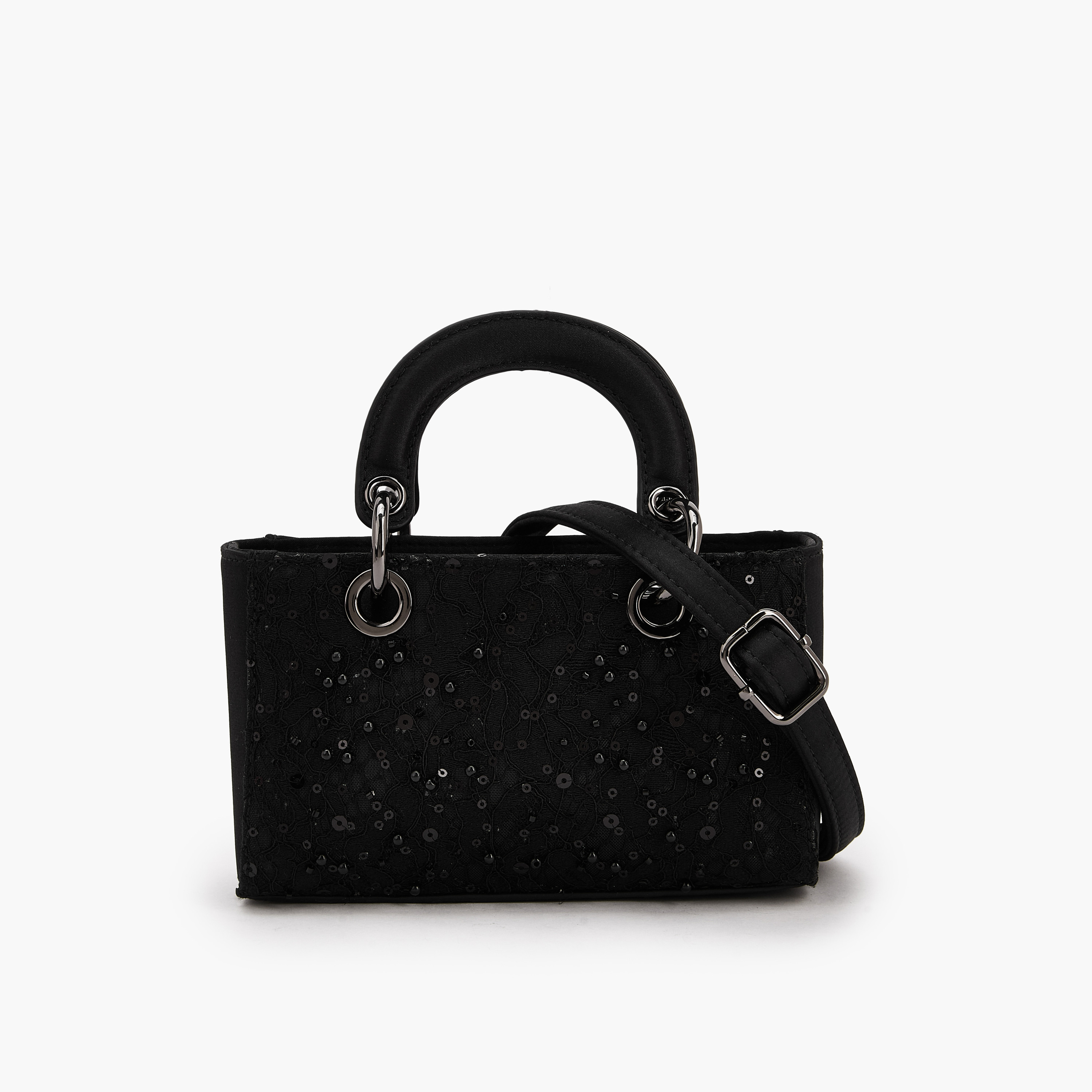 Floral Bella Sequin Embellished Crossbody Bag with Detachable Strap-women-bagsandwallets-handbags-image-1