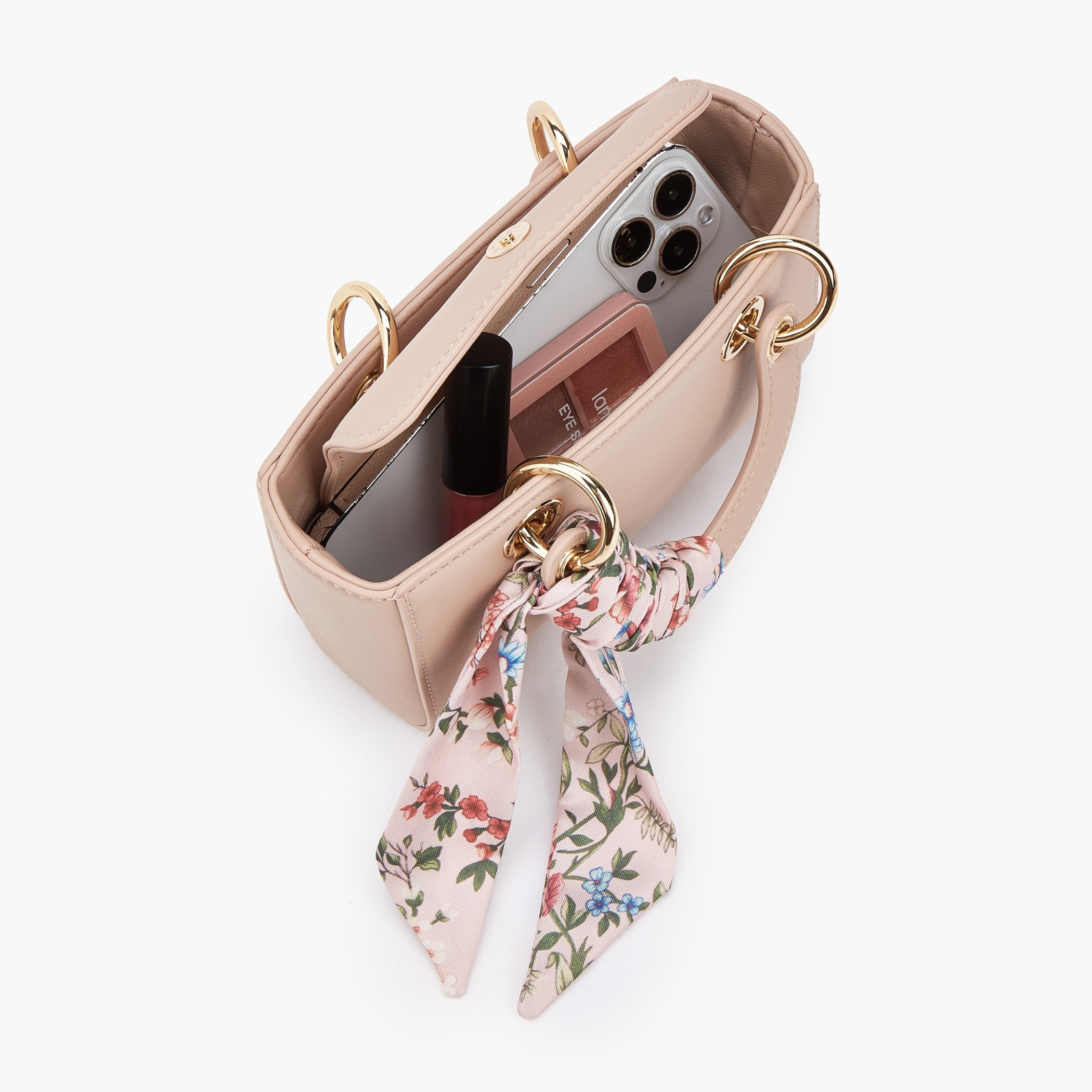 Flora Bella Textured Crossbody Bag with Scarf Accent-women-bagsandwallets-handbags-image-7