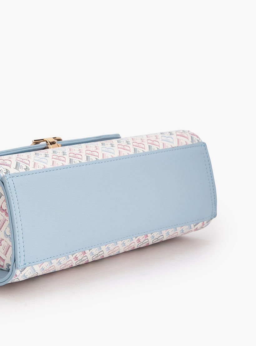 شنطة ساتشل بطبعات مونوجرام وحزام قابل للفصل من فلورا بيلا-women-bagsandwallets-handbags-image-7