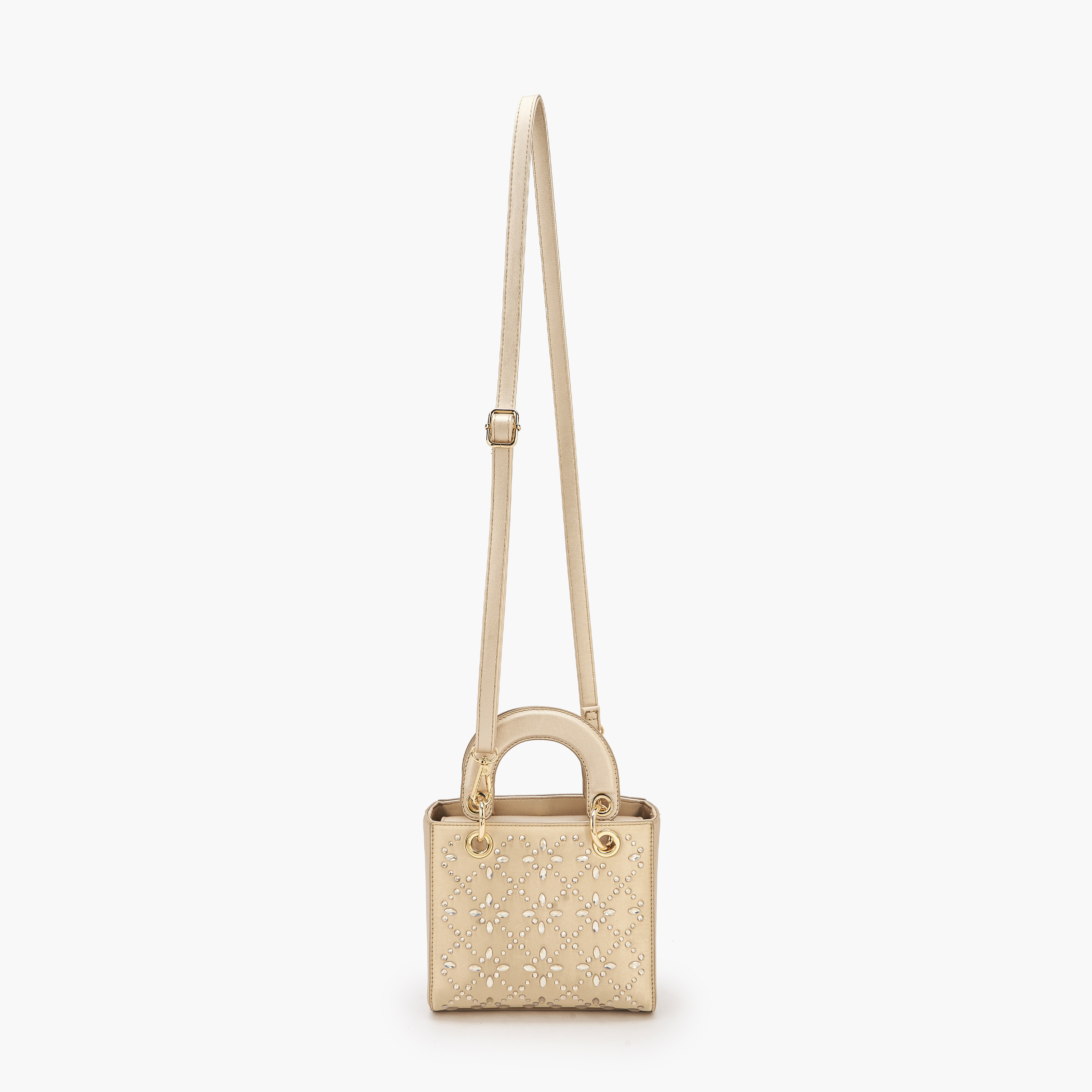 شنطة ساتشيل مزينة بحزام قابل للفصل من فلورا بيلا-women-bagsandwallets-handbags-image-3