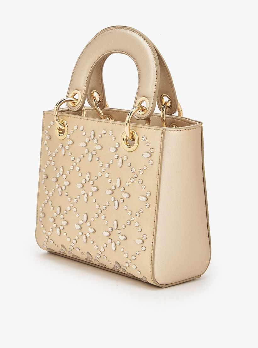 شنطة ساتشيل مزينة بحزام قابل للفصل من فلورا بيلا-women-bagsandwallets-handbags-image-4