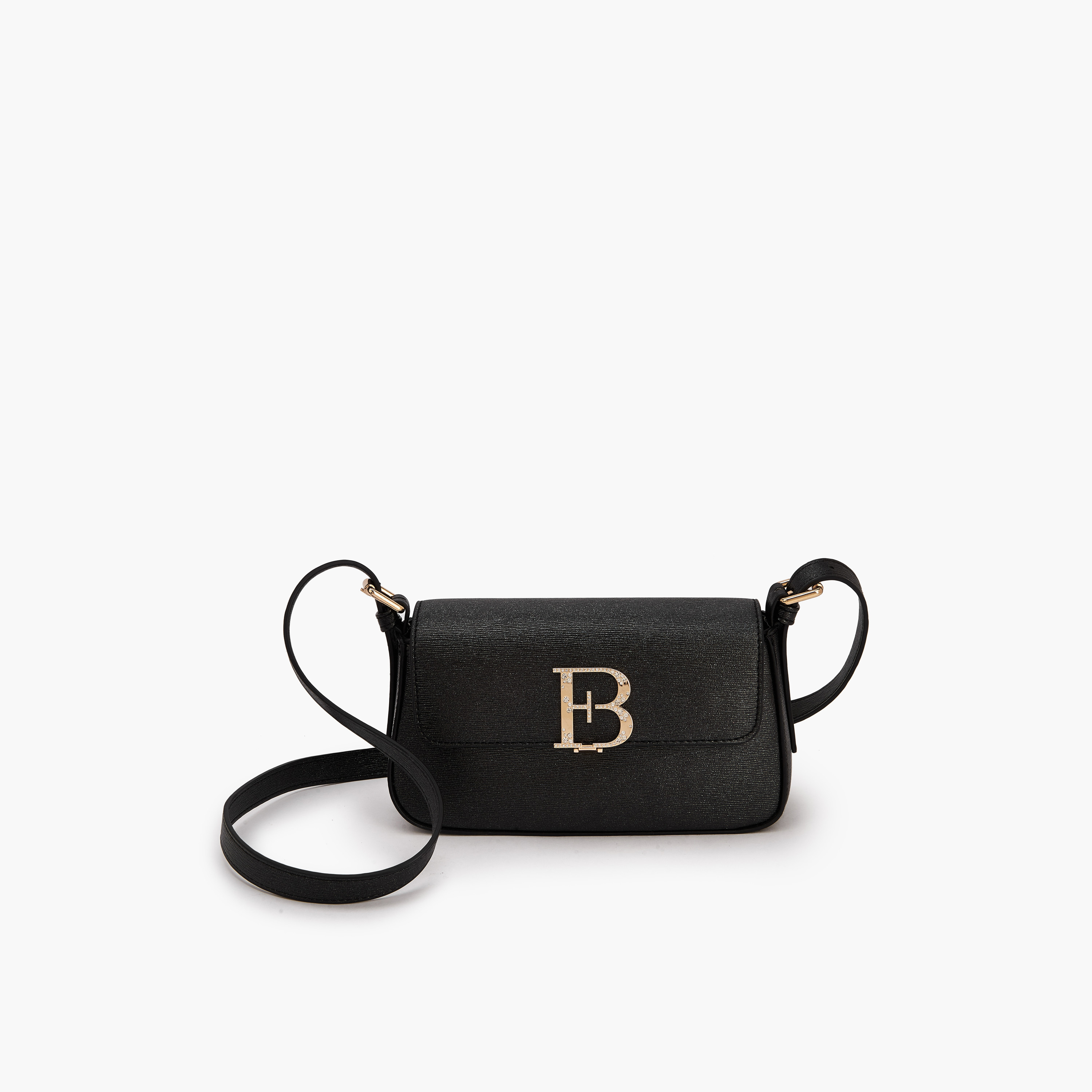 Floral Bella Embellished Logo Crossbody Bag with Adjustable Strap-women-bagsandwallets-handbags-image-1