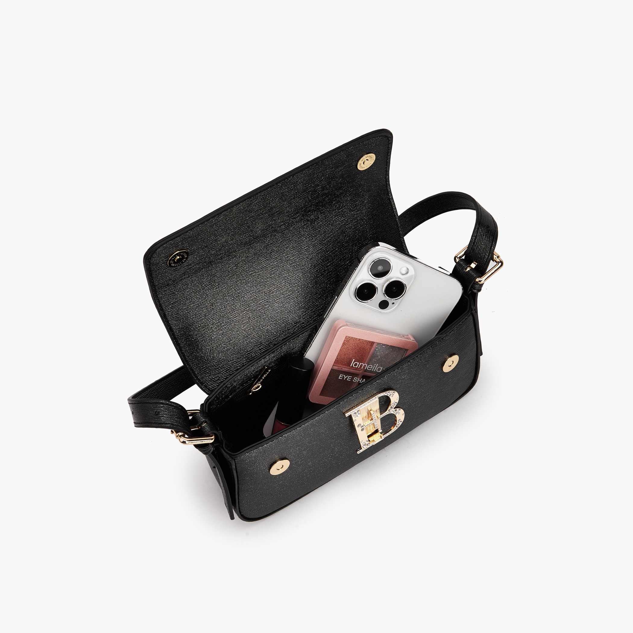 Floral Bella Embellished Logo Crossbody Bag with Adjustable Strap-women-bagsandwallets-handbags-image-8