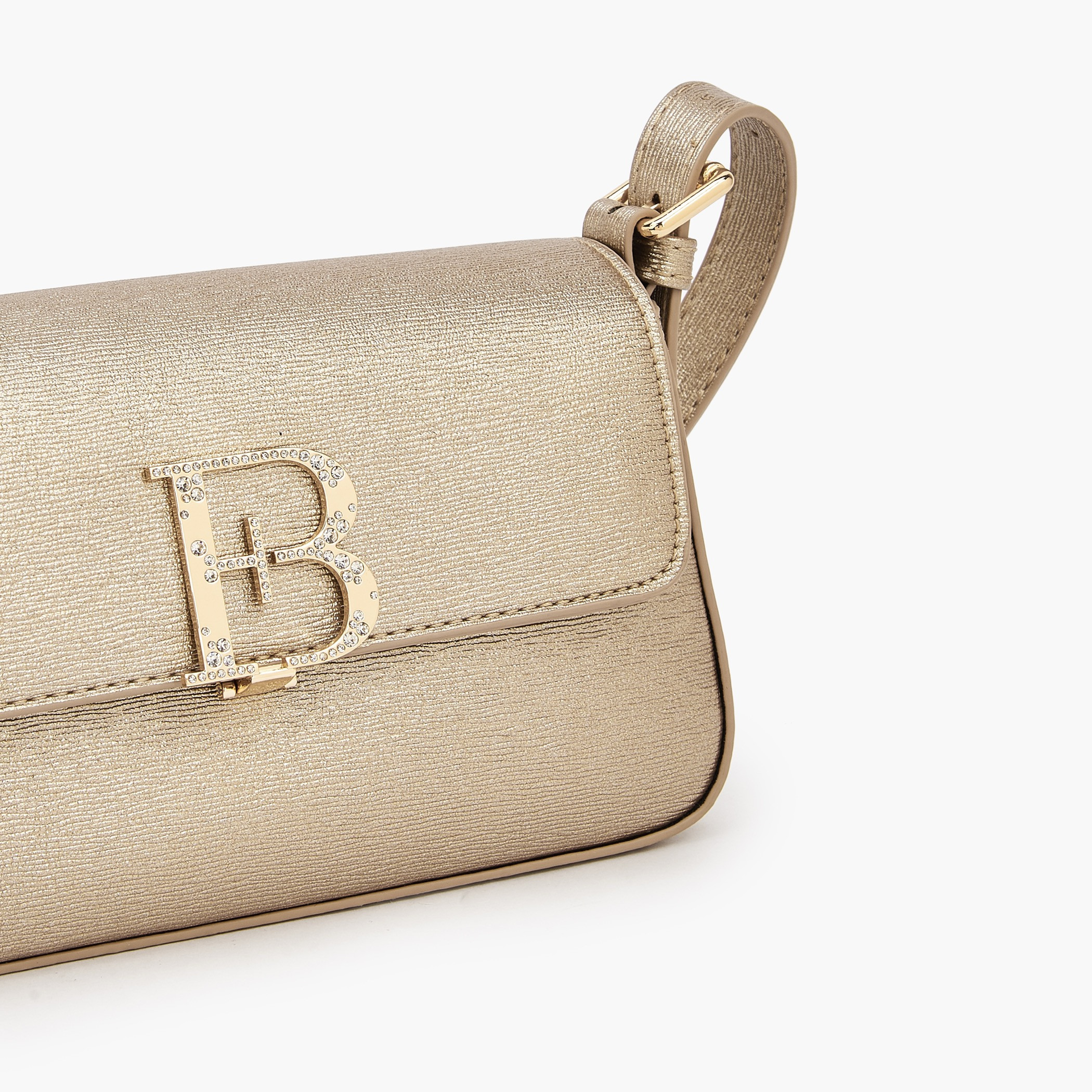 شنطة كروس بودي مزينة بشعار مع حزام قابل للتعديل للنساء من فلورا بيلا-women-bagsandwallets-handbags-image-6