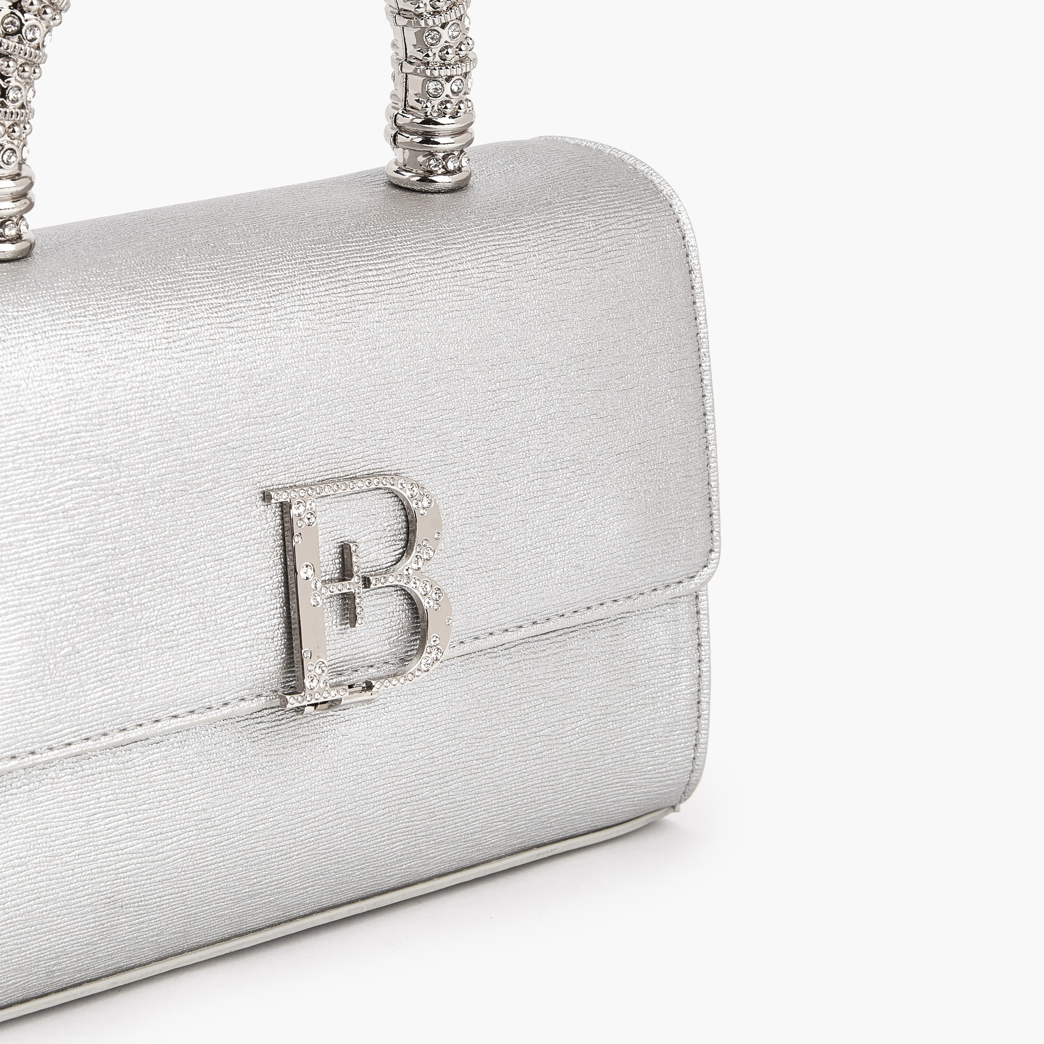 Floral Bella Logo Embellished Satchel Bag with Detachable Strap-women-bagsandwallets-handbags-image-6