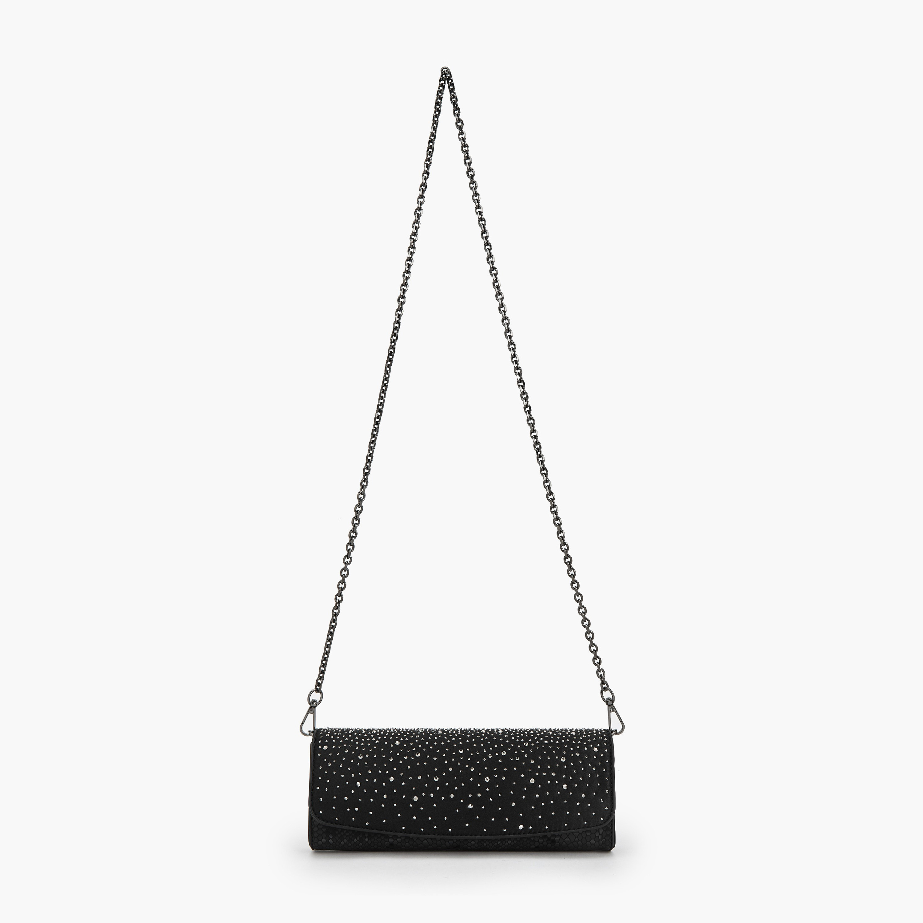Flora Bella Embellished Clutch with Chain Strap-women-bagsandwallets-handbags-image-2