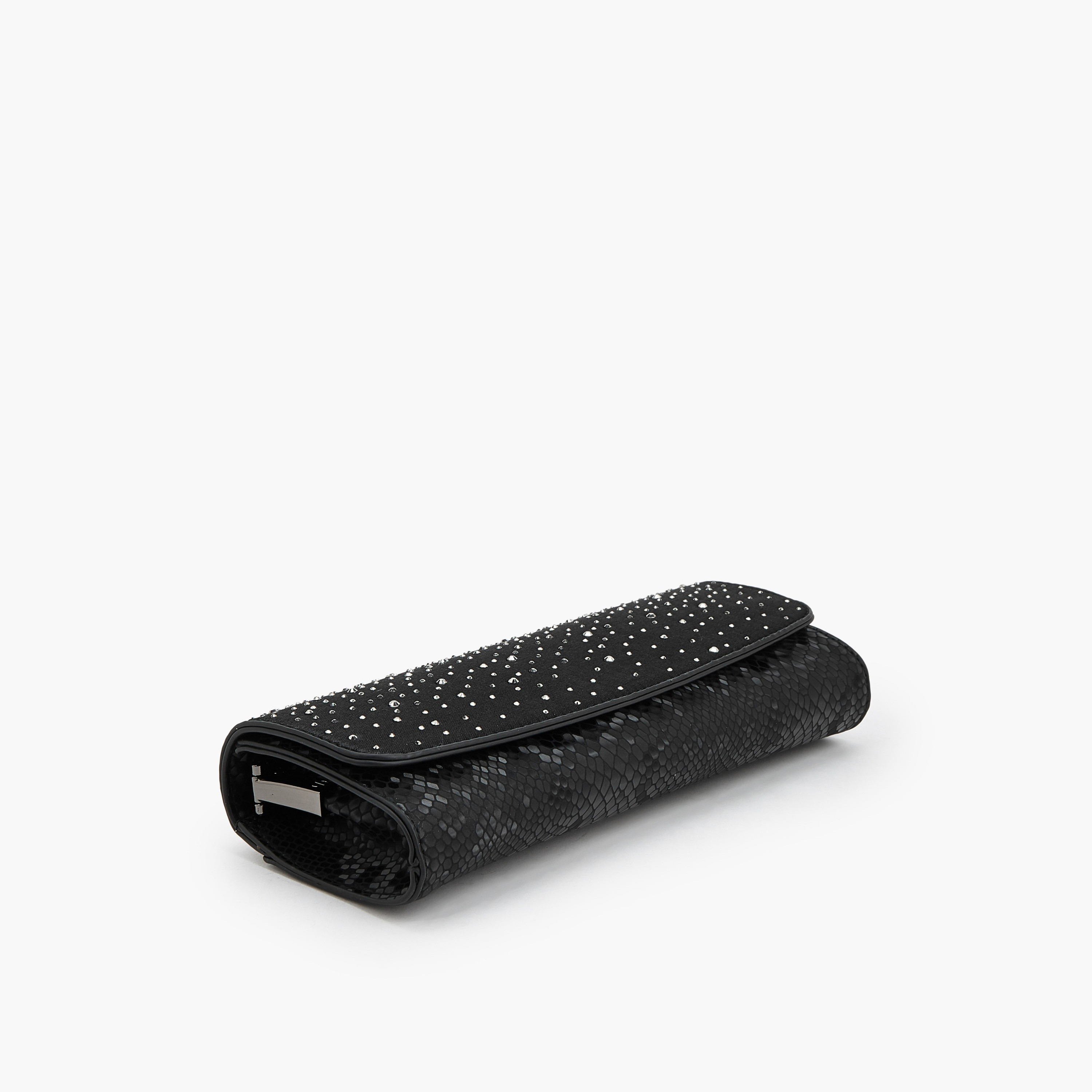 Flora Bella Embellished Clutch with Chain Strap-women-bagsandwallets-handbags-image-3