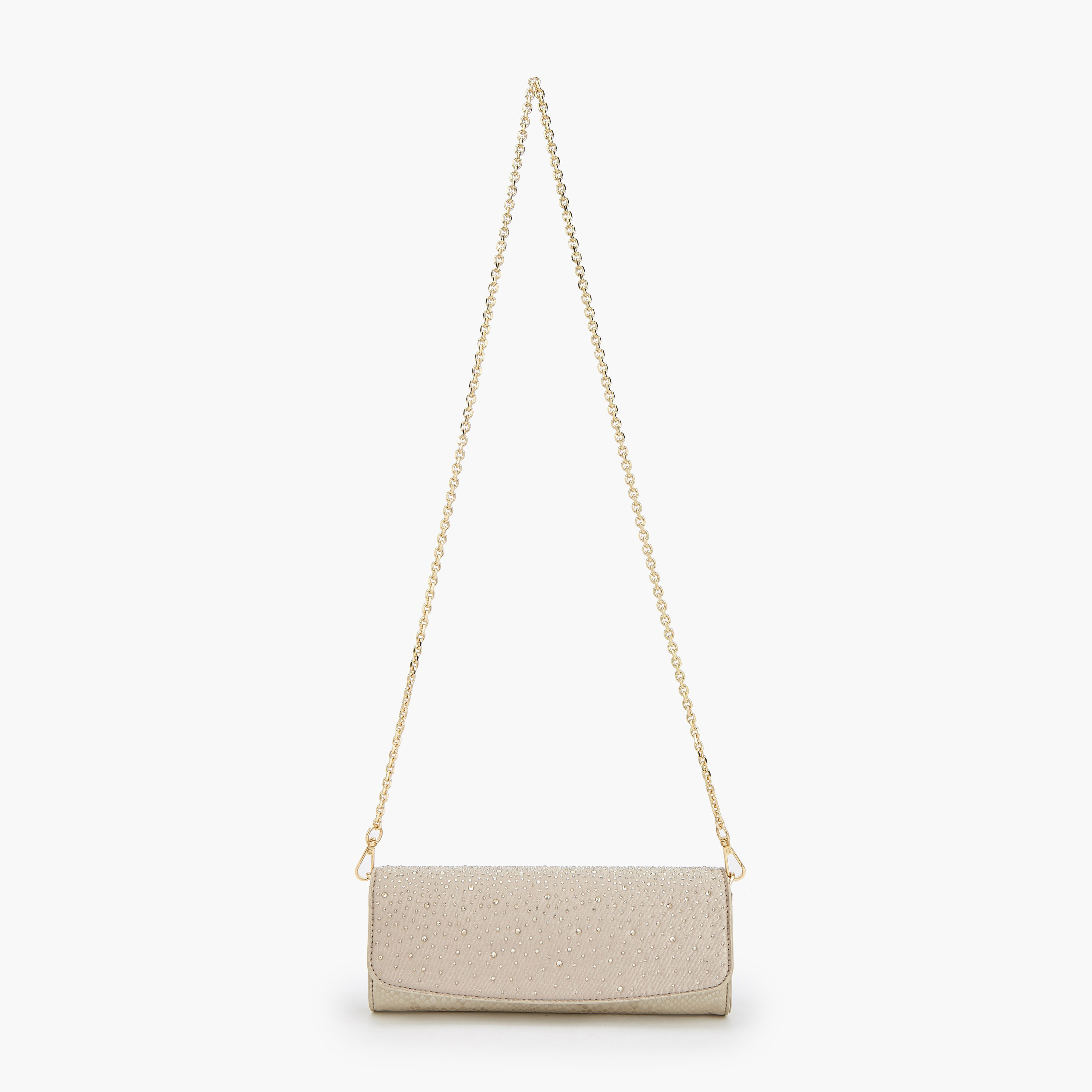 شنطة كلاتش مزينة بحزام سلسلة من فلورا بيلا-women-bagsandwallets-handbags-image-2