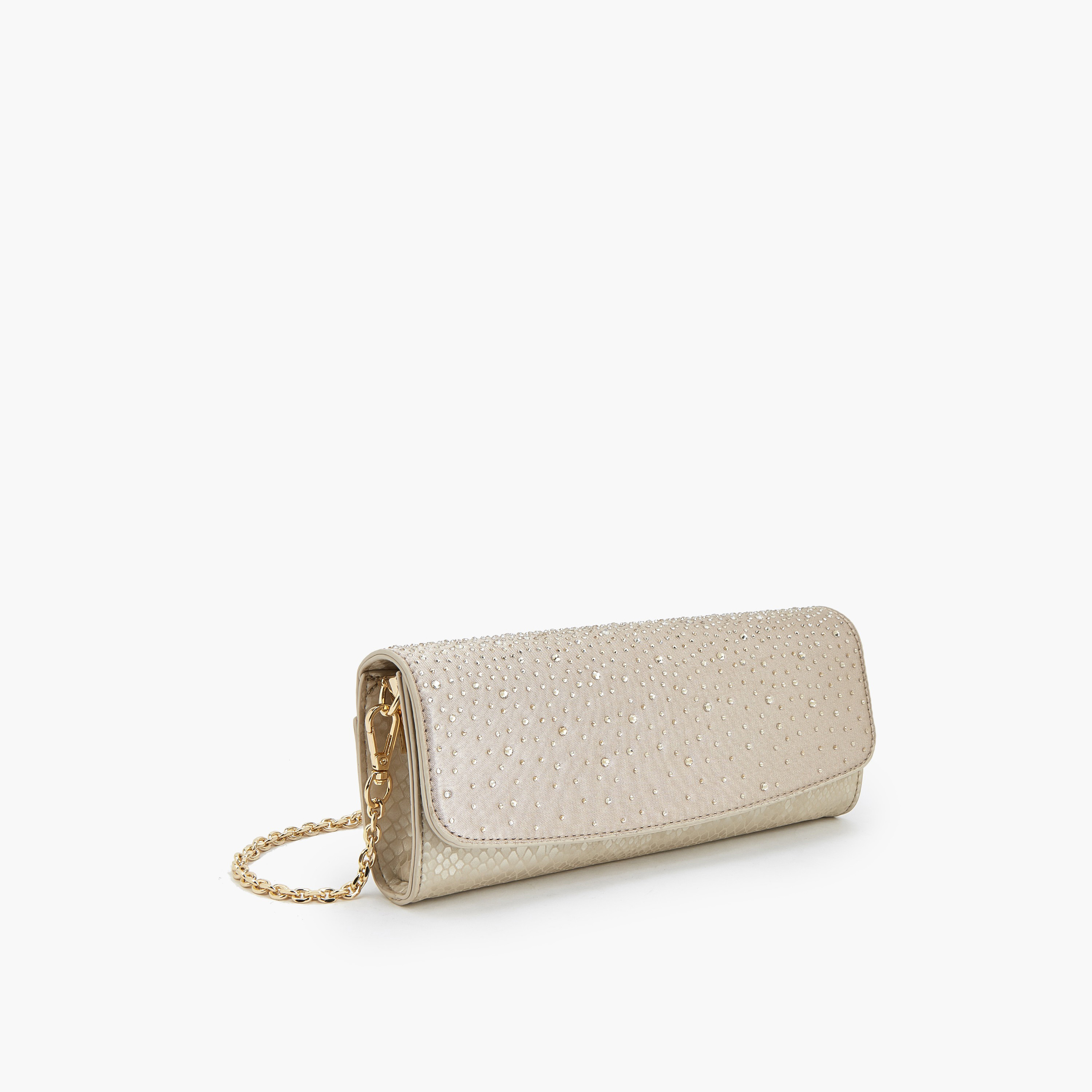 شنطة كلاتش مزينة بحزام سلسلة من فلورا بيلا-women-bagsandwallets-handbags-image-3