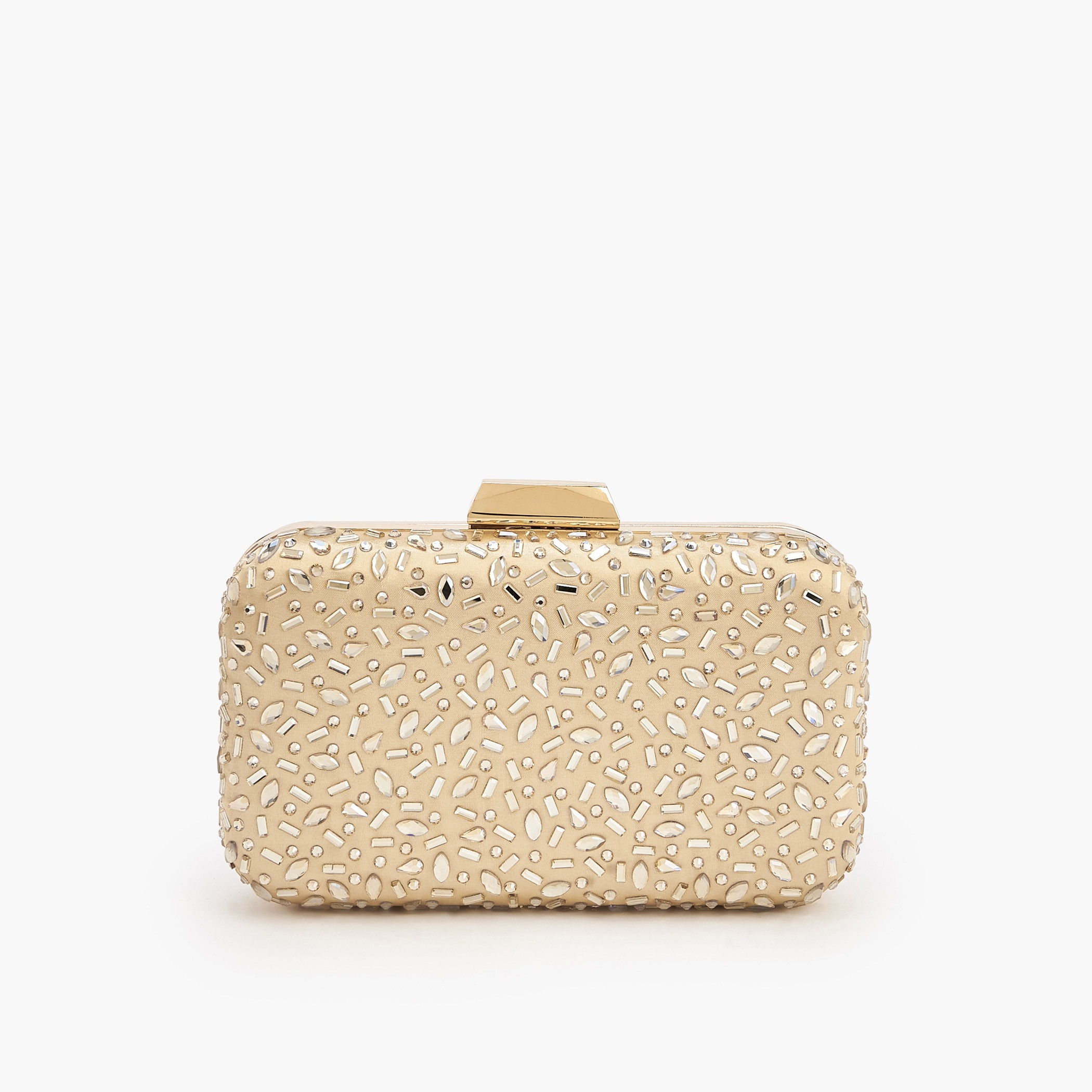 Floral Bella Embellished Clutch with Detachable Chain Strap-women-bagsandwallets-handbags-image-1