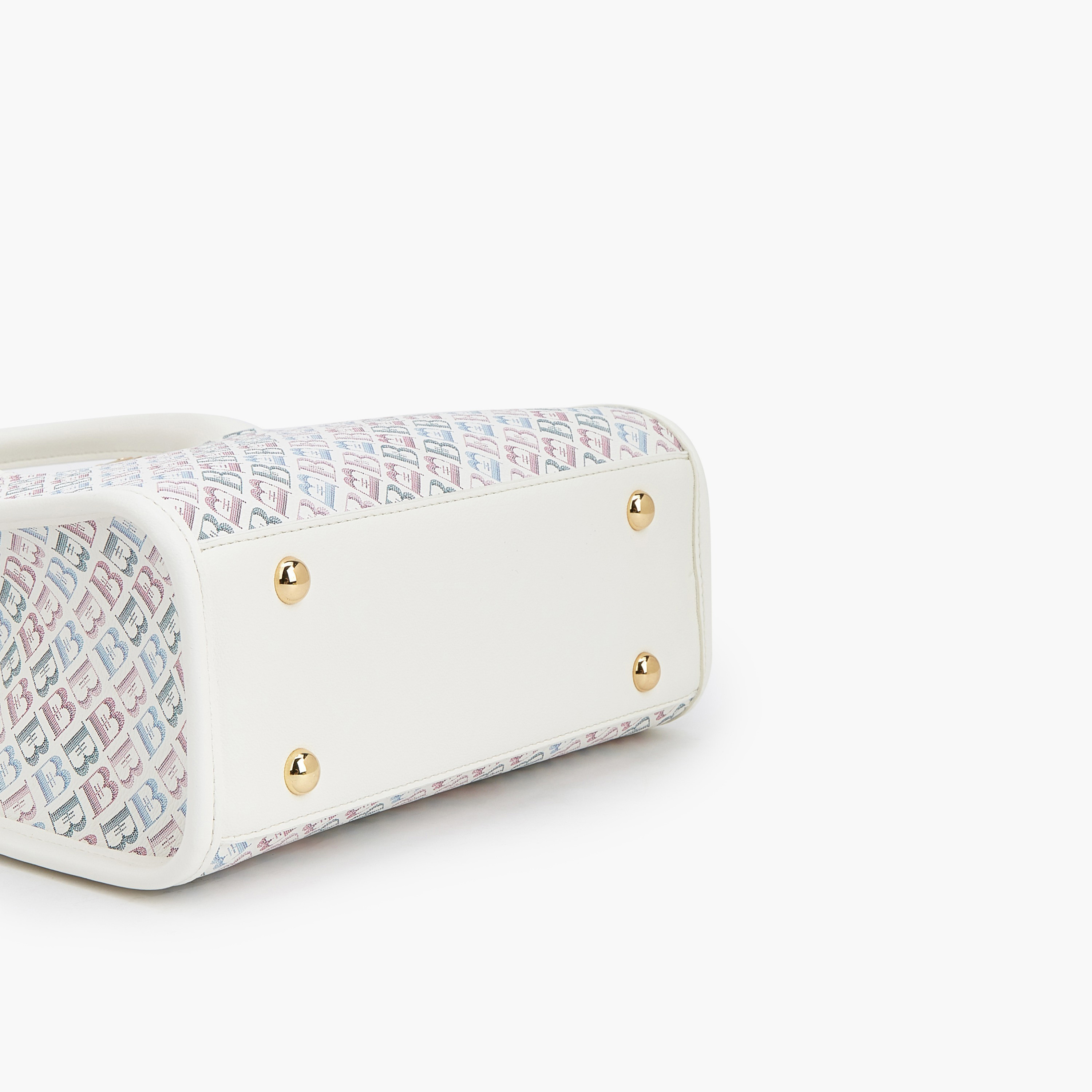 شنطة ساتشيل بحزام قابل للفصل وطبعات مونوجرام من فلورا بيلا-women-bagsandwallets-handbags-image-7