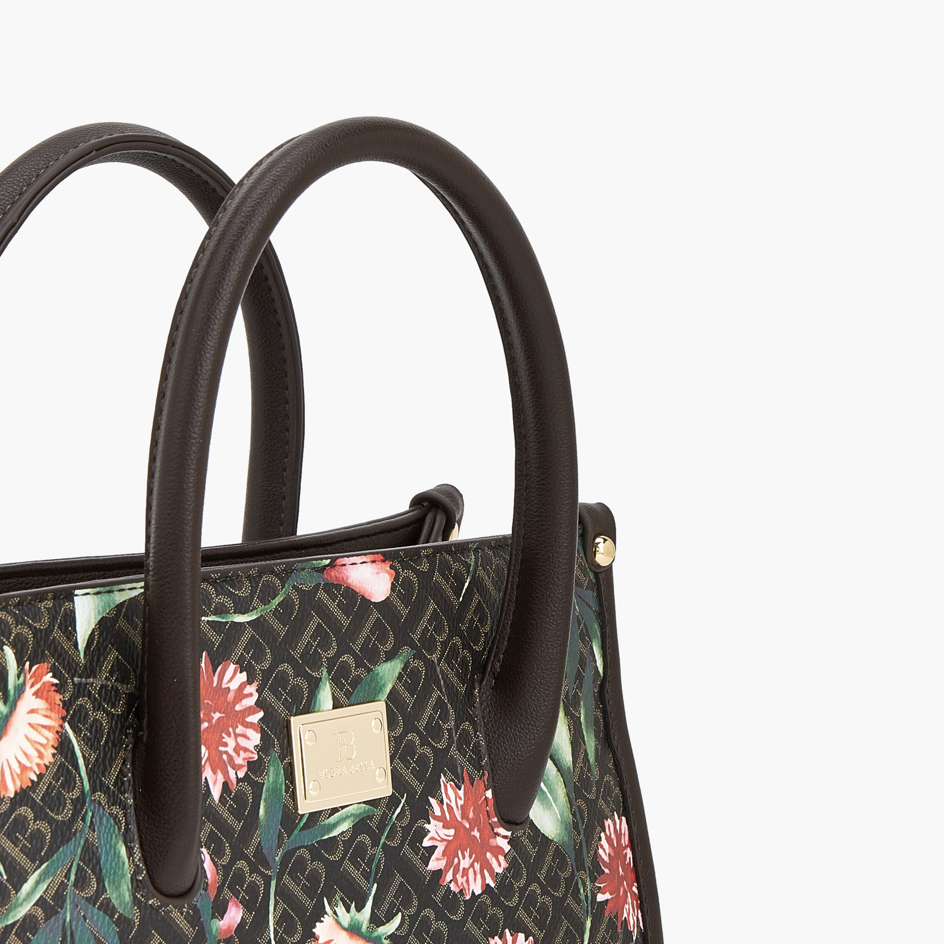 شنطة ساتشيل بطبعات مونوجرام وبحزام قابل للفصل من فلورا بيلا-women-bagsandwallets-handbags-image-5