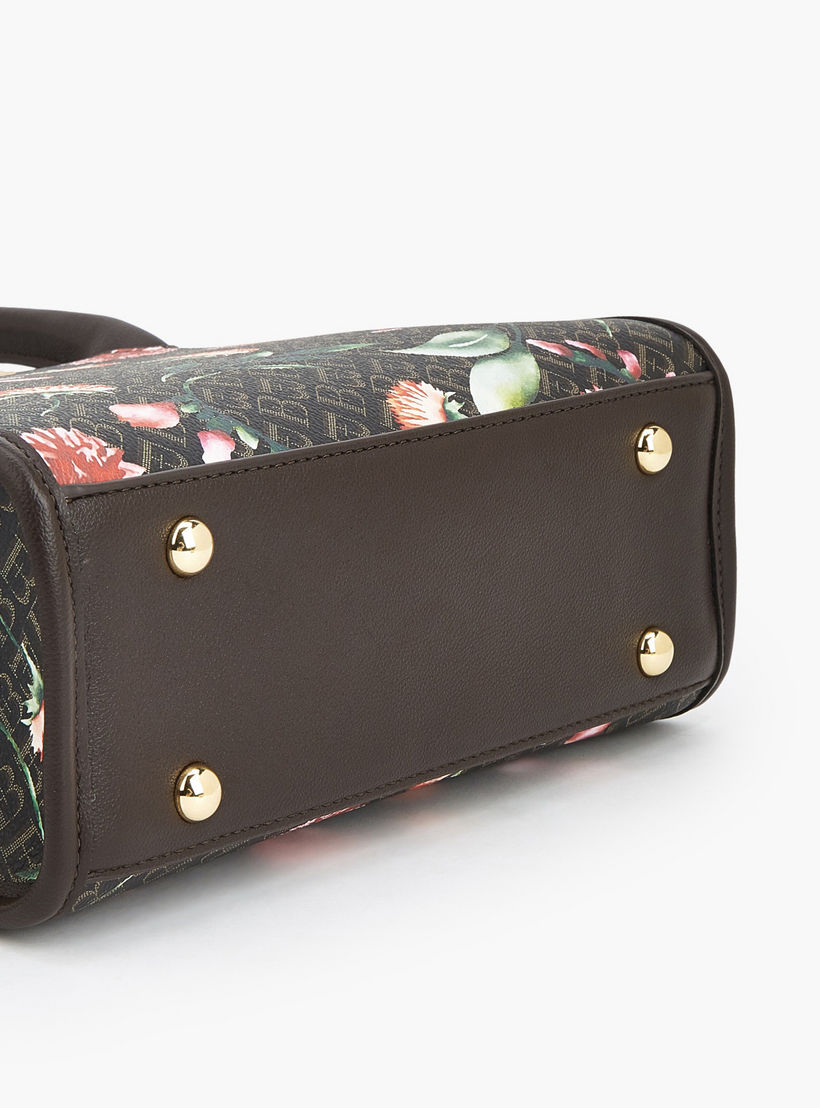 شنطة ساتشيل بطبعات مونوجرام وبحزام قابل للفصل من فلورا بيلا-women-bagsandwallets-handbags-image-7