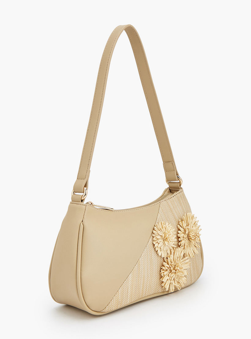 Flora Bella 3D Applique Shoulder Bag with Zip Closure-women-bagsandwallets-handbags-image-3