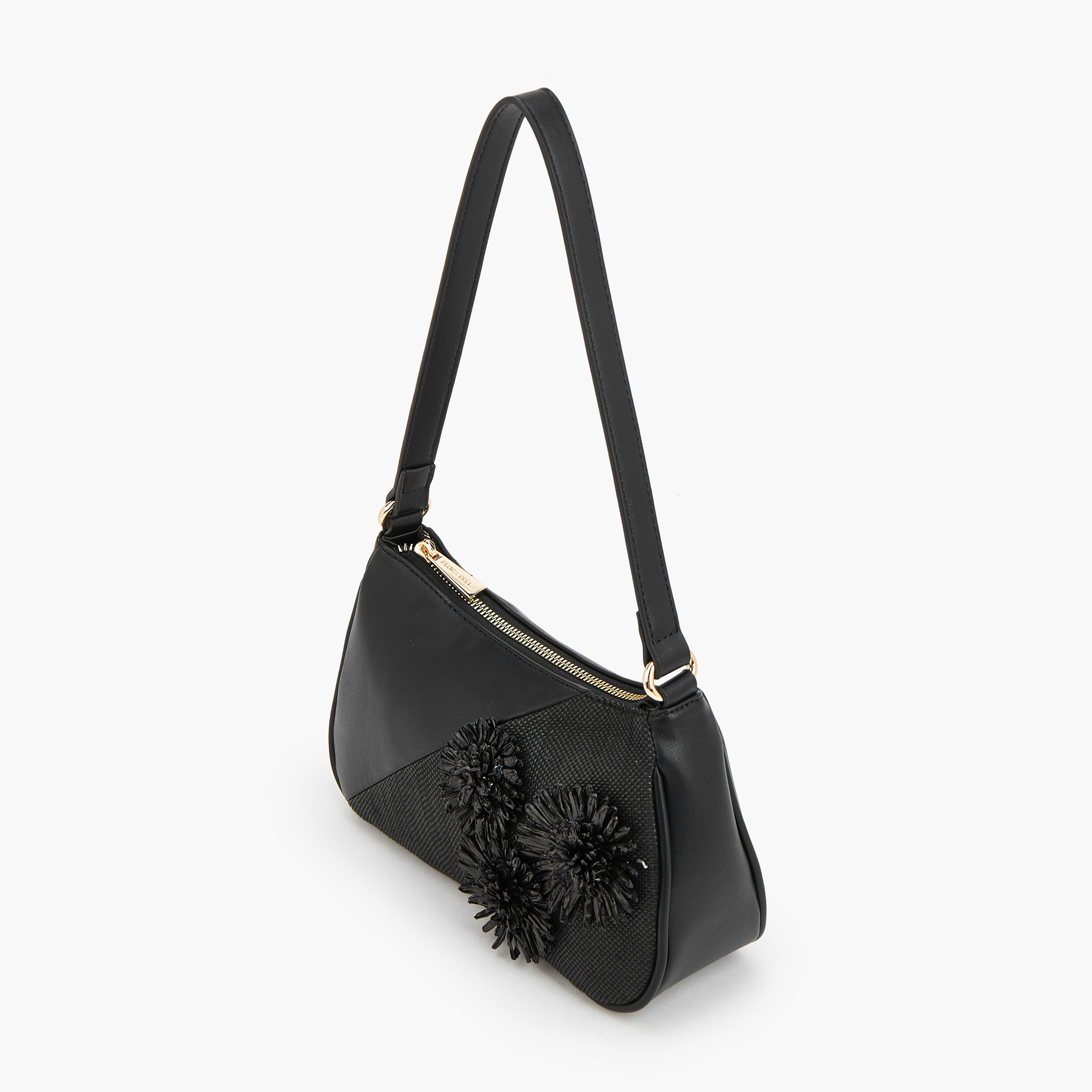 شنطة كتف بزينة ثري دي وسحاب إغلاق من فلورا بيلا-women-bagsandwallets-handbags-image-6