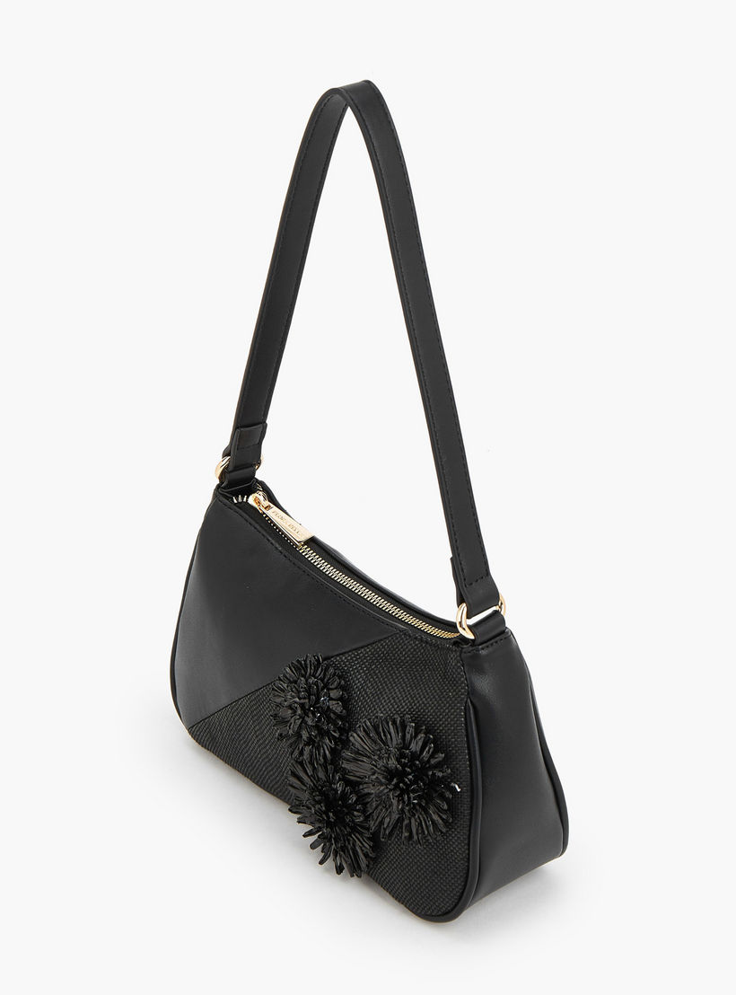 شنطة كتف بزينة ثري دي وسحاب إغلاق من فلورا بيلا-women-bagsandwallets-handbags-image-6