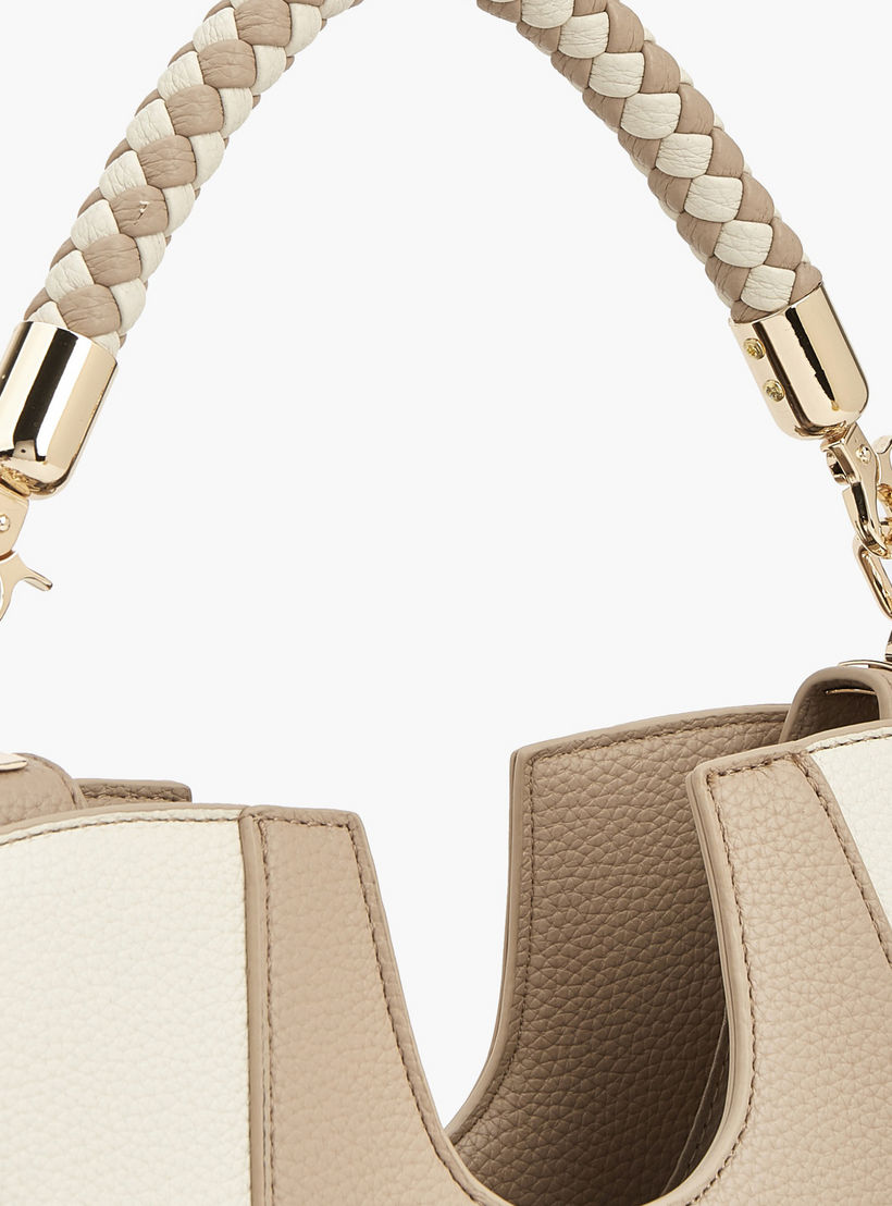 Flora Bella Textured Satchel Bag with Braided Handle-women-bagsandwallets-handbags-image-5