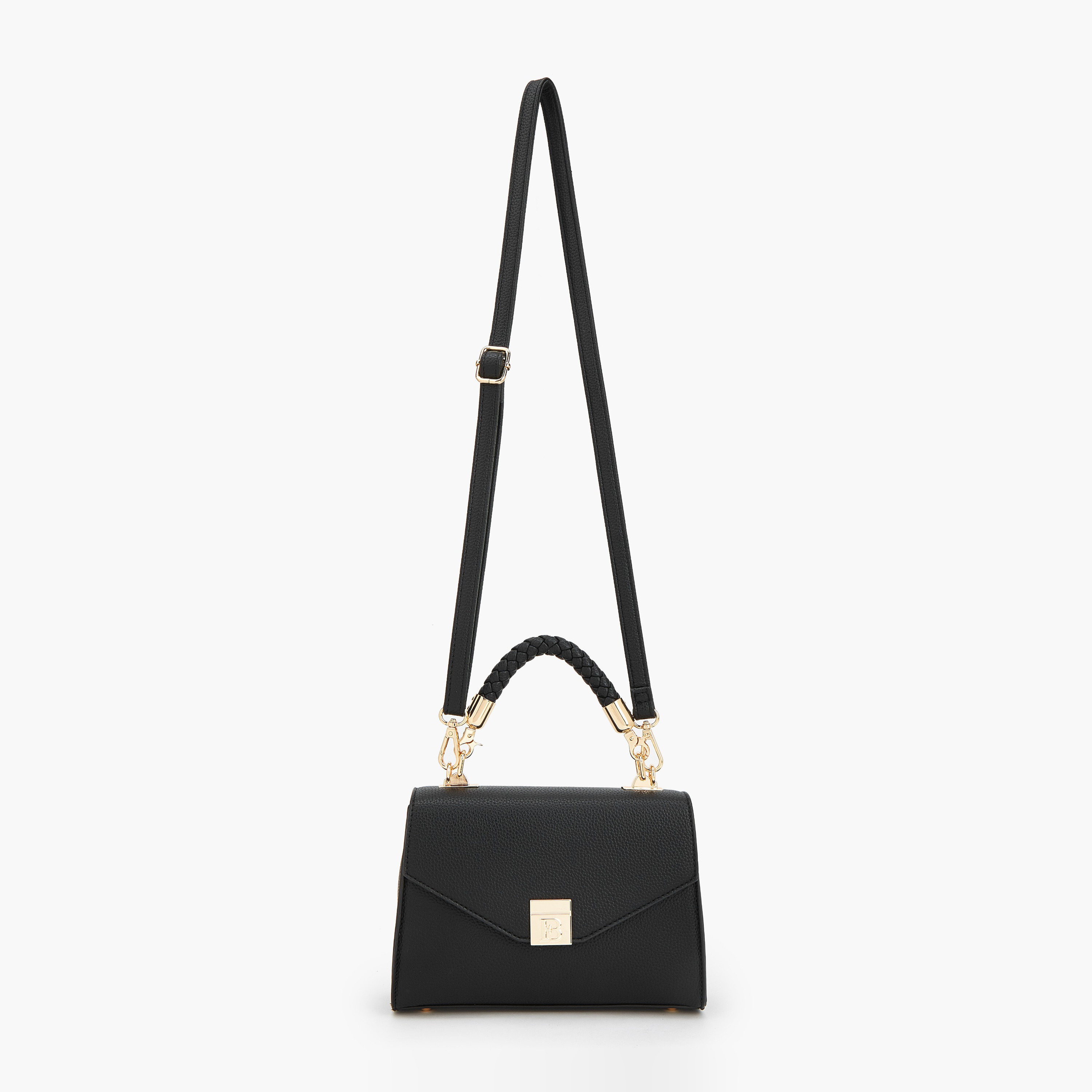 شنطة ساتشيل بارزة الملمس بحزام قابل للفصل من فلورا بيلا-women-bagsandwallets-handbags-image-3