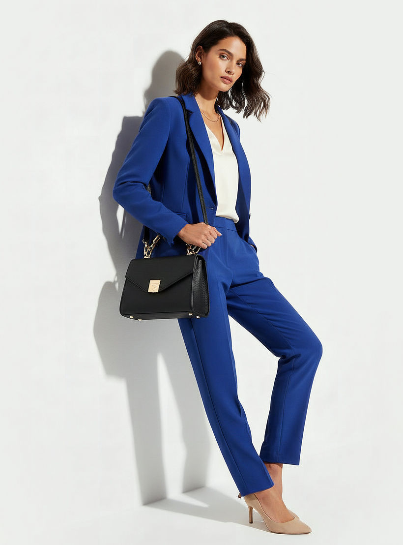شنطة ساتشيل بارزة الملمس بحزام قابل للفصل من فلورا بيلا-women-bagsandwallets-handbags-image-2
