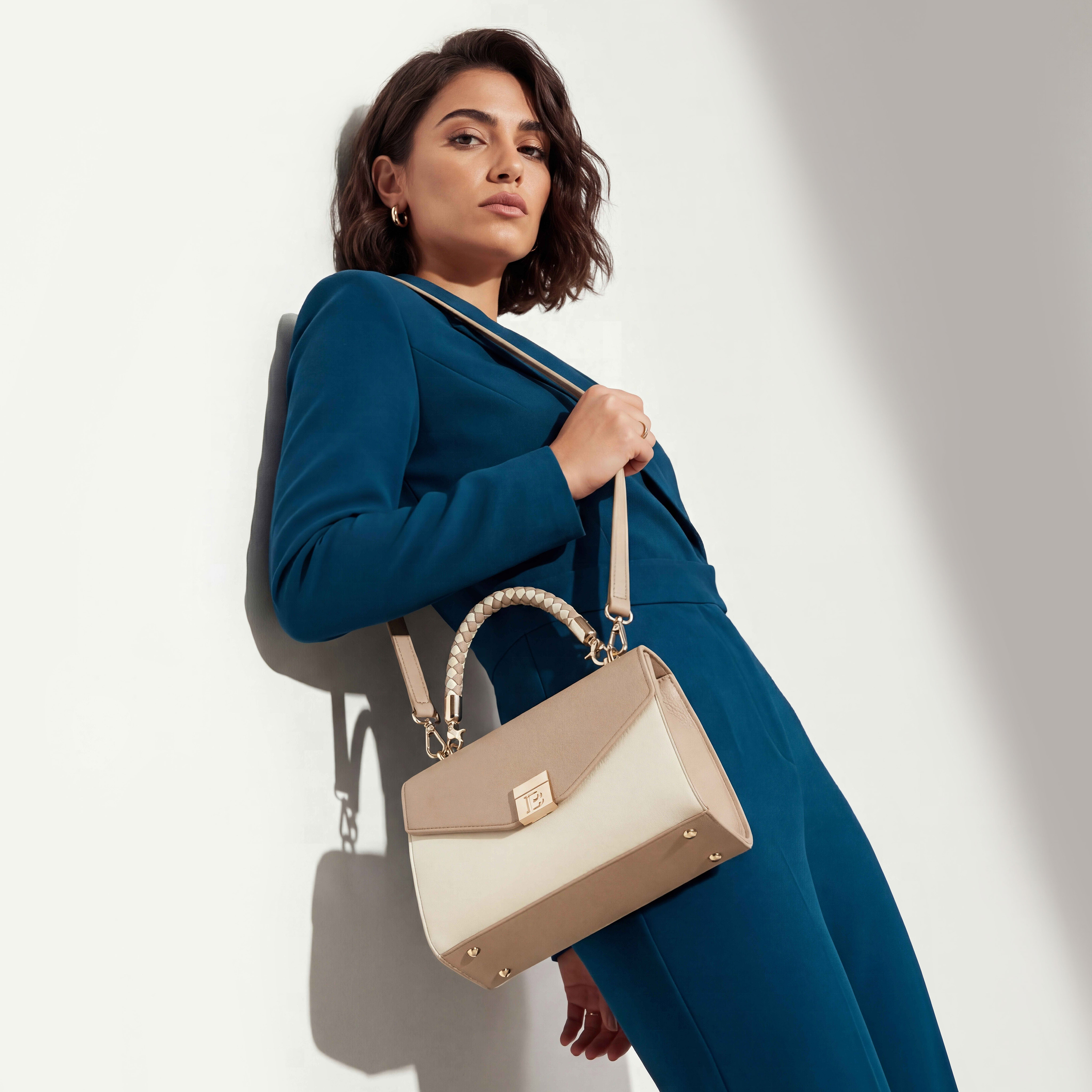 Flora Bella Textured Satchel Bag with Detachable Strap-women-bagsandwallets-handbags-image-2