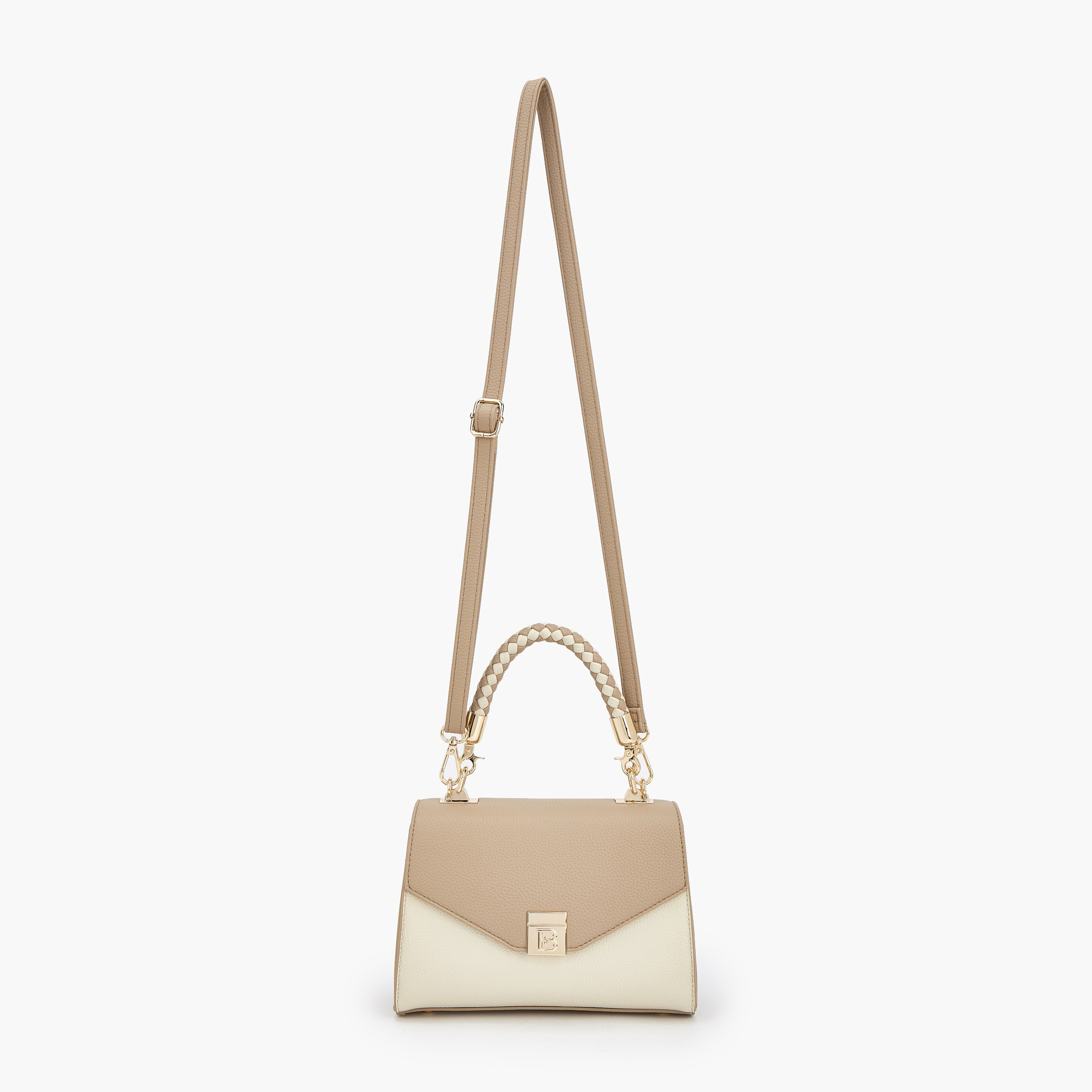 Flora Bella Textured Satchel Bag with Detachable Strap-women-bagsandwallets-handbags-image-3