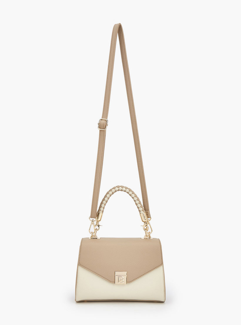 Flora Bella Textured Satchel Bag with Detachable Strap-women-bagsandwallets-handbags-image-3