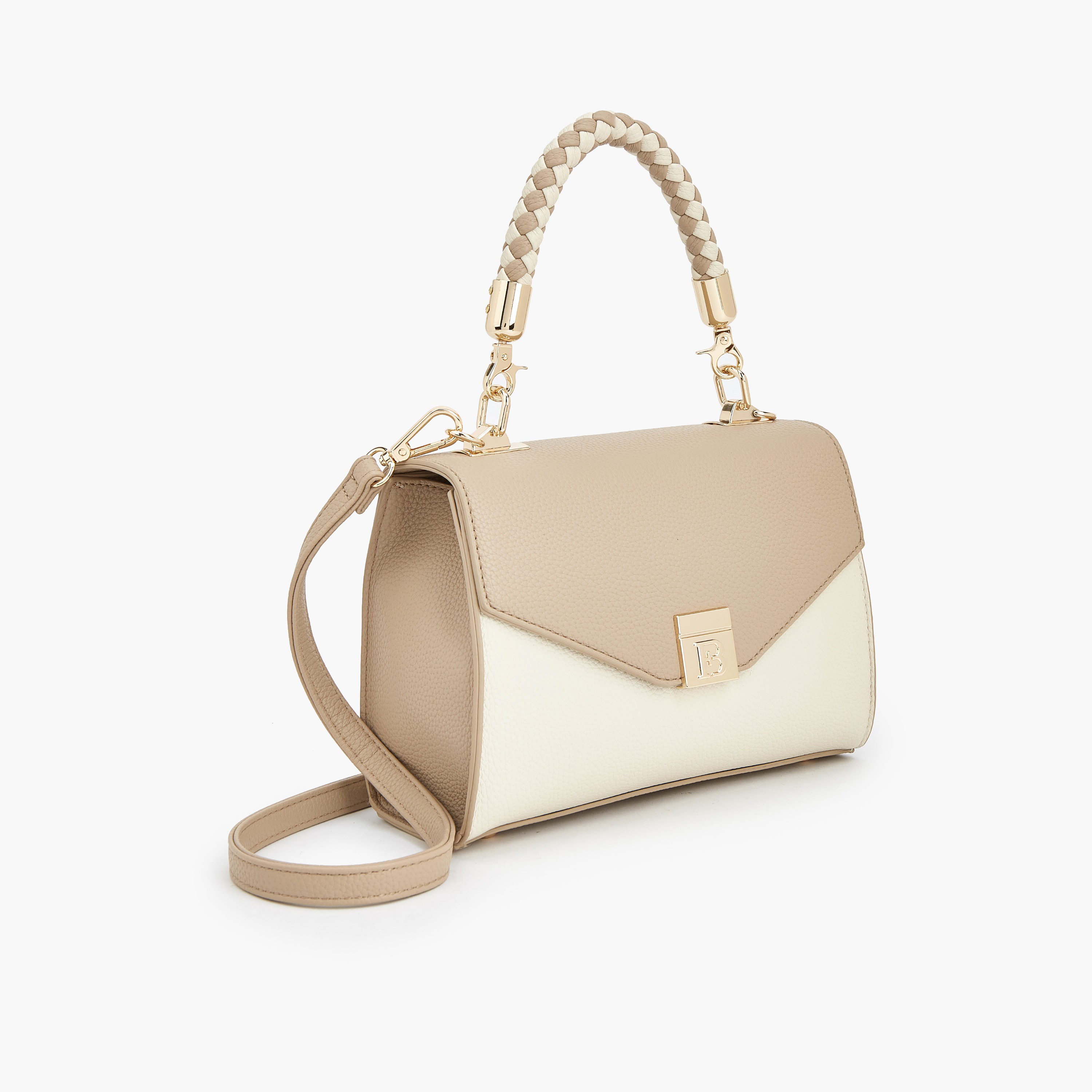 Flora Bella Textured Satchel Bag with Detachable Strap-women-bagsandwallets-handbags-image-5