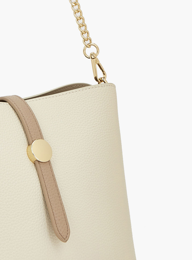 شنطة دلو سادة بحزام كتف قابل للفصل من فلورا بيلا-women-bagsandwallets-handbags-image-5