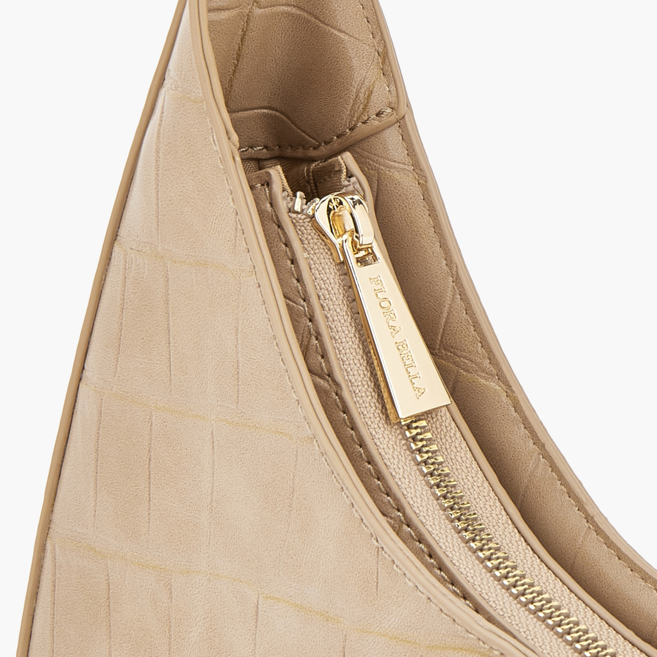 Flora Bella Textured Shoulder Bag with Zip Closure-women-bagsandwallets-handbags-image-4