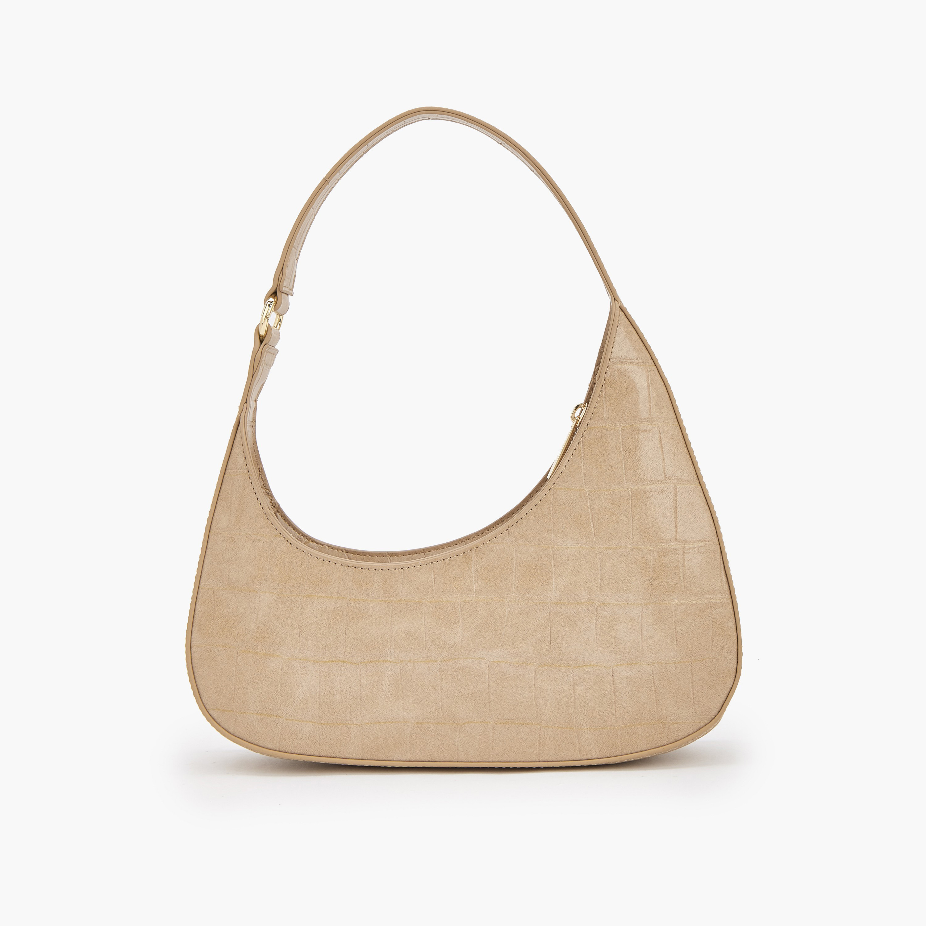 Flora Bella Textured Shoulder Bag with Zip Closure-women-bagsandwallets-handbags-image-5