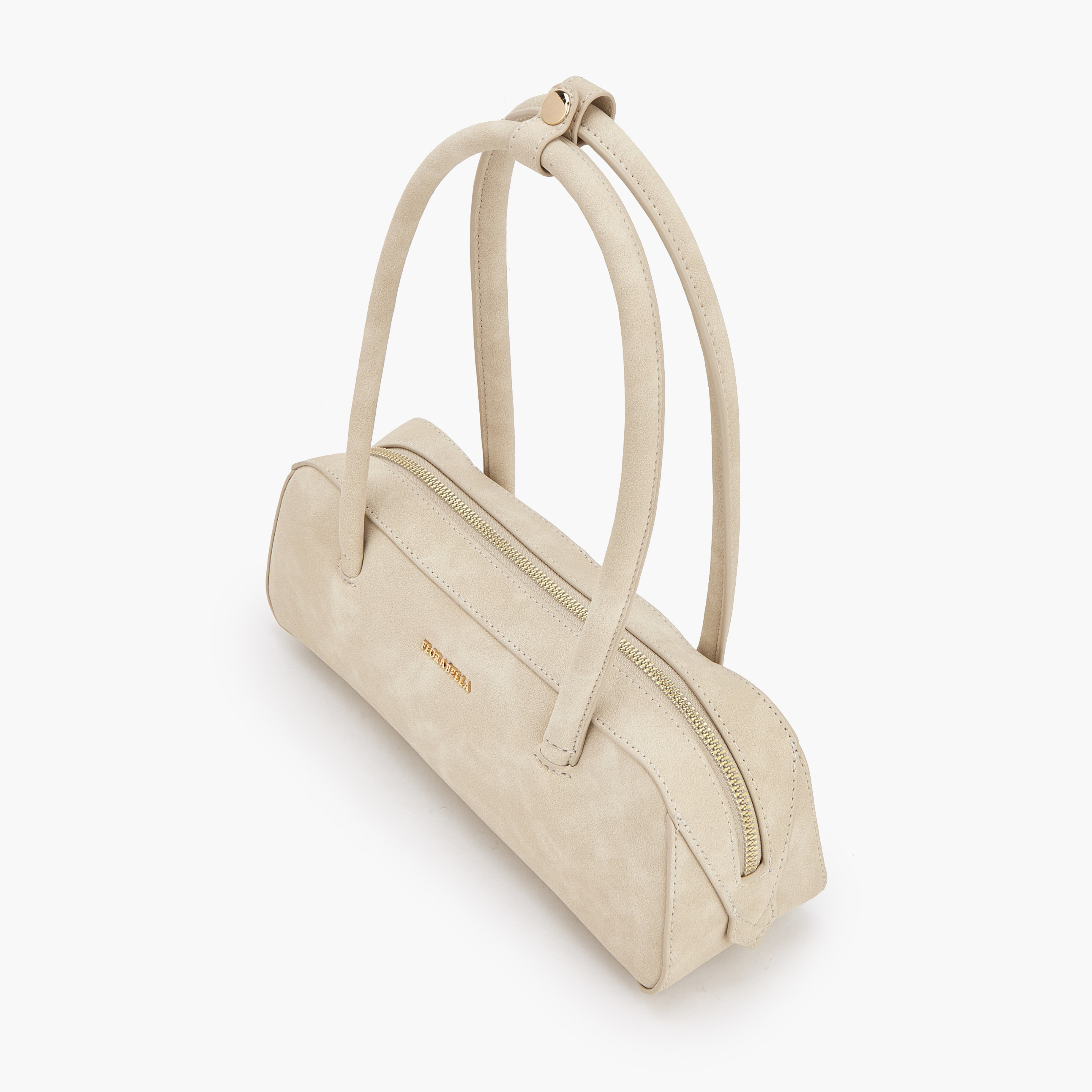شنطة كتف سادة بسحاب إغلاق من فلورا بيلا-women-bagsandwallets-handbags-image-5