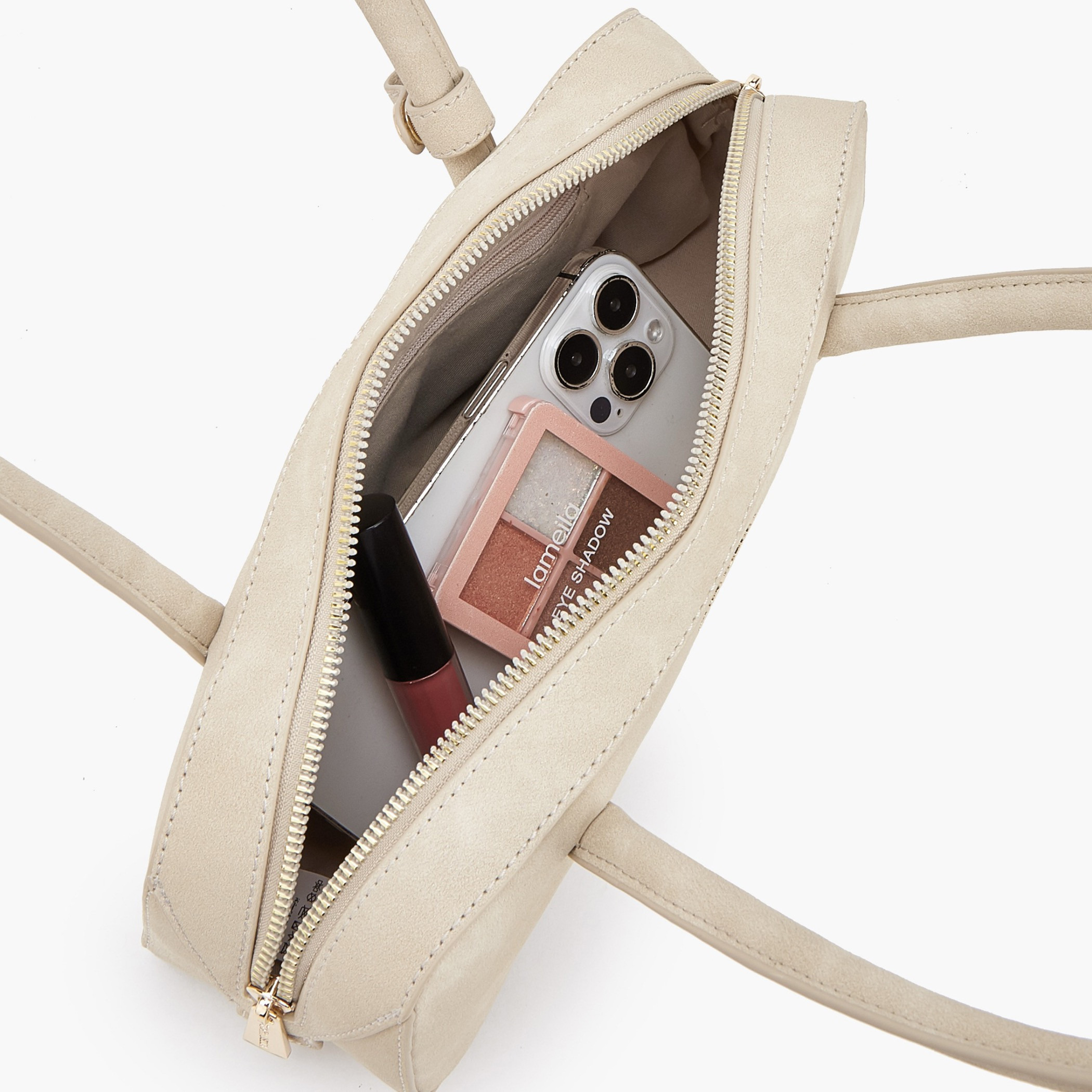 شنطة كتف سادة بسحاب إغلاق من فلورا بيلا-women-bagsandwallets-handbags-image-7