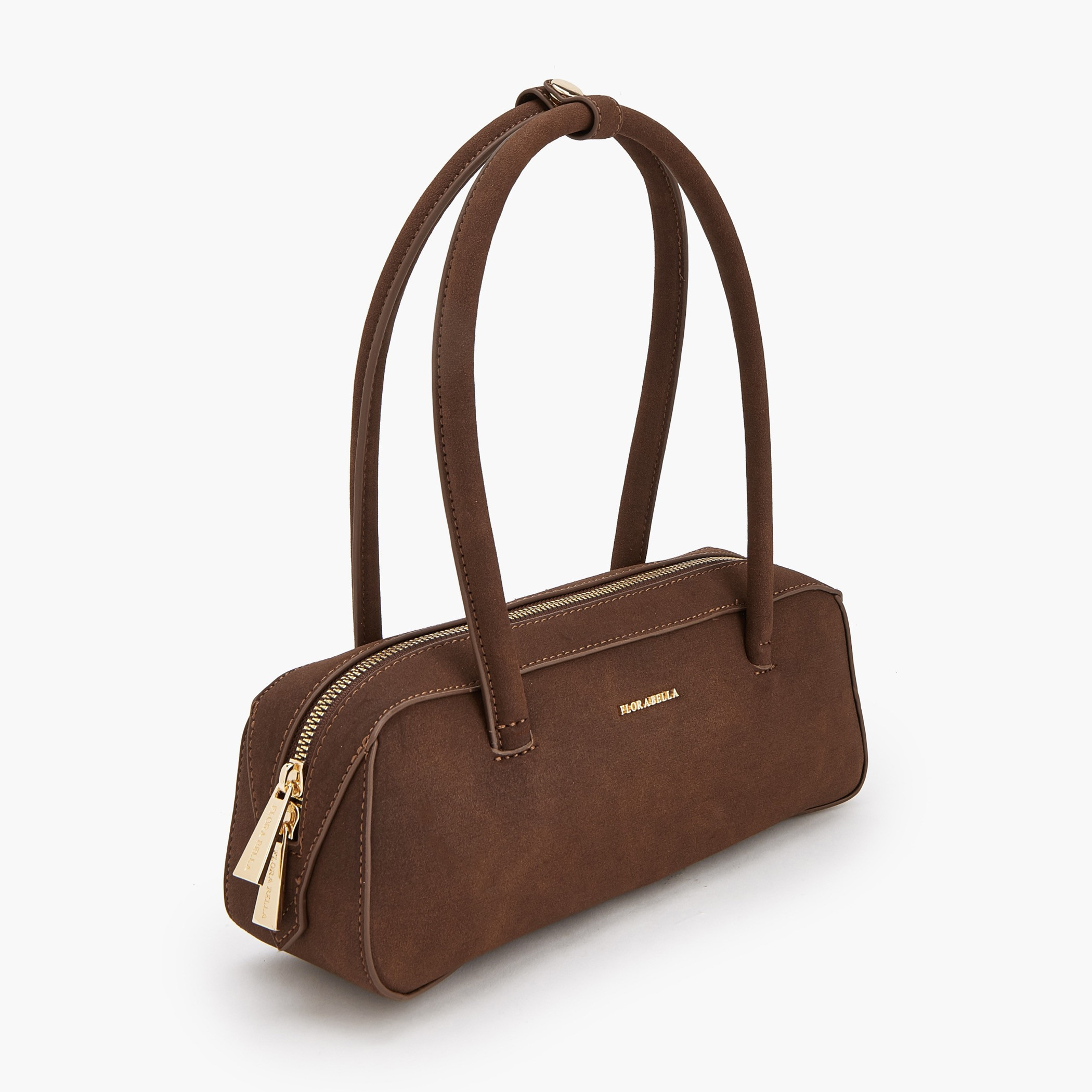 شنطة كتف سادة بسحاب إغلاق من فلورا بيلا-women-bagsandwallets-handbags-image-2