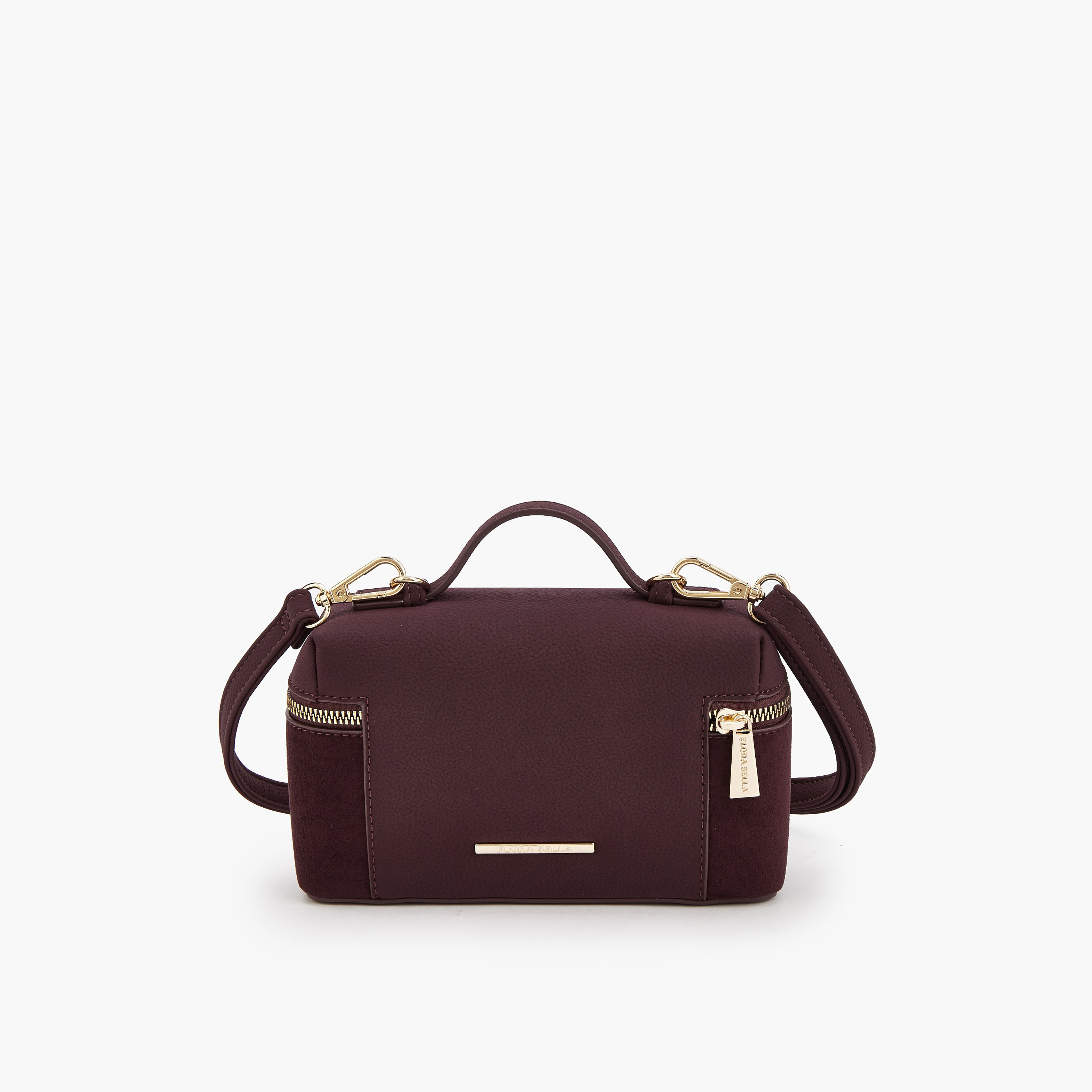 شنطة كروس بودي سادة بحزام قابل للفصل من فلورا بيلا-women-bagsandwallets-handbags-image-5