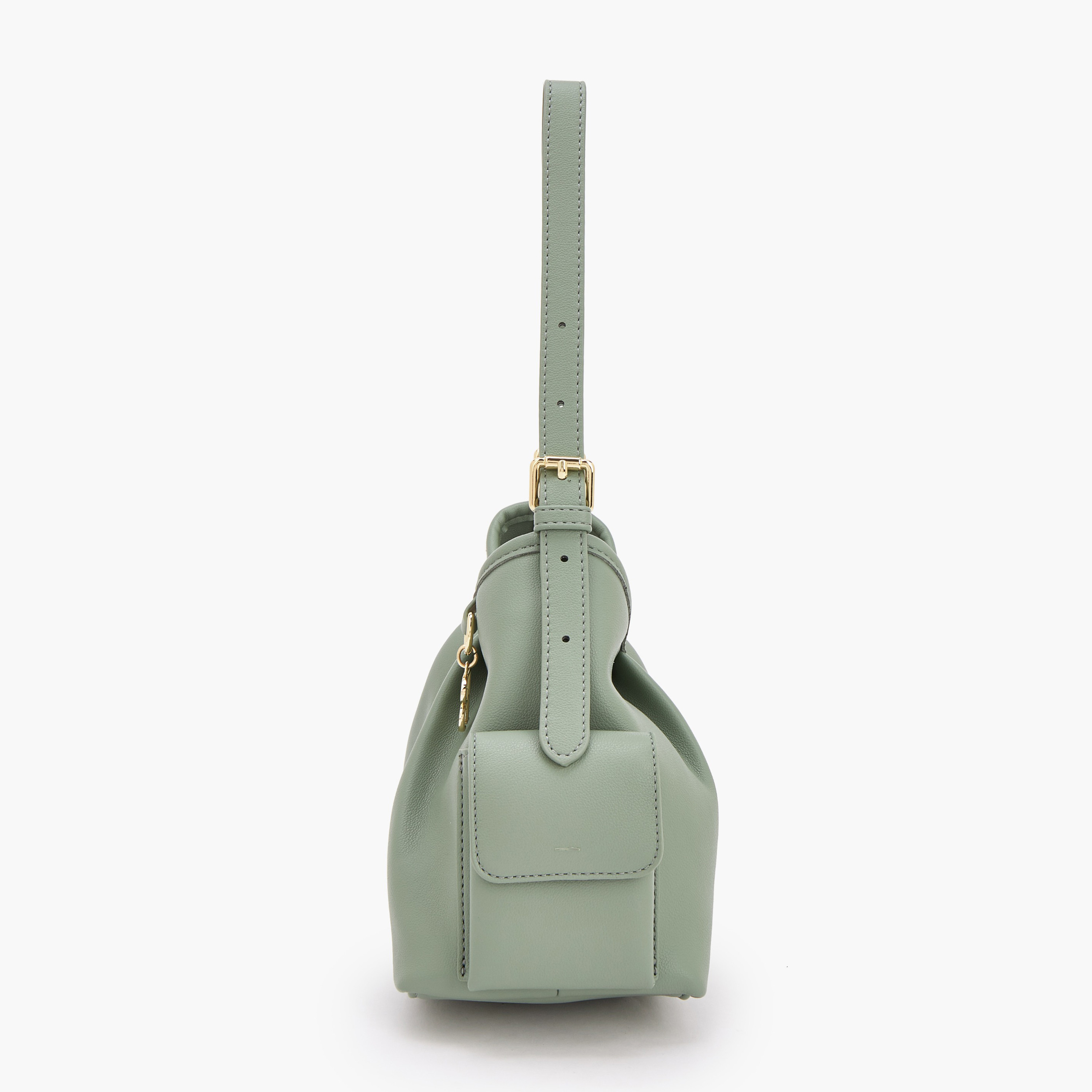 شنطة كتف سادة بحزام قابل للتعديل من فلورا بيلا-women-bagsandwallets-handbags-image-3