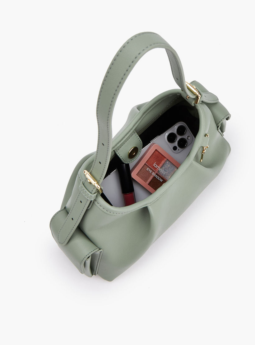 شنطة كتف سادة بحزام قابل للتعديل من فلورا بيلا-women-bagsandwallets-handbags-image-7