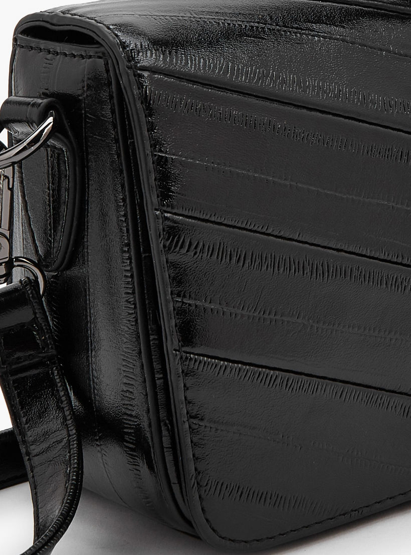 شنطة كروس بودي بارزة الملمس بحزام قابل للتعديل من فلورا بيلا-women-bagsandwallets-handbags-image-4