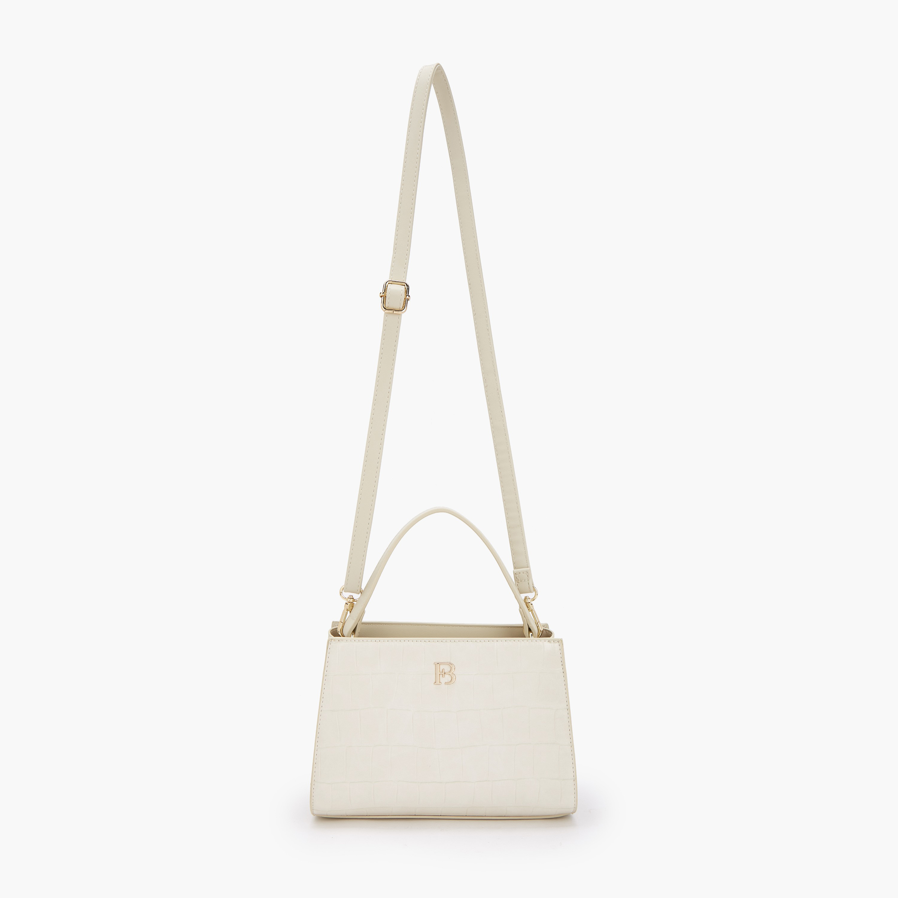شنطة كتف بارزة الملمس بحزام قابل للفصل من فلورا بيلا-women-bagsandwallets-handbags-image-2