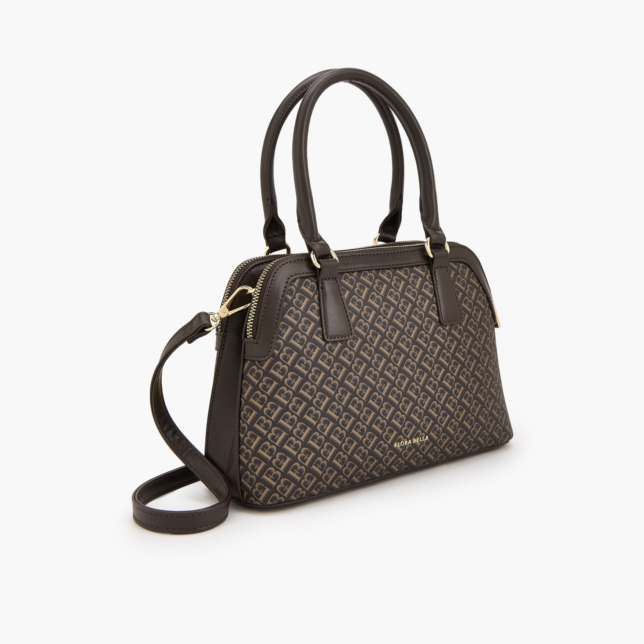 شنطة توتي بحزام قابل للفصل وطبعات مونوجرام من فلورا بيلا-women-bagsandwallets-handbags-image-3