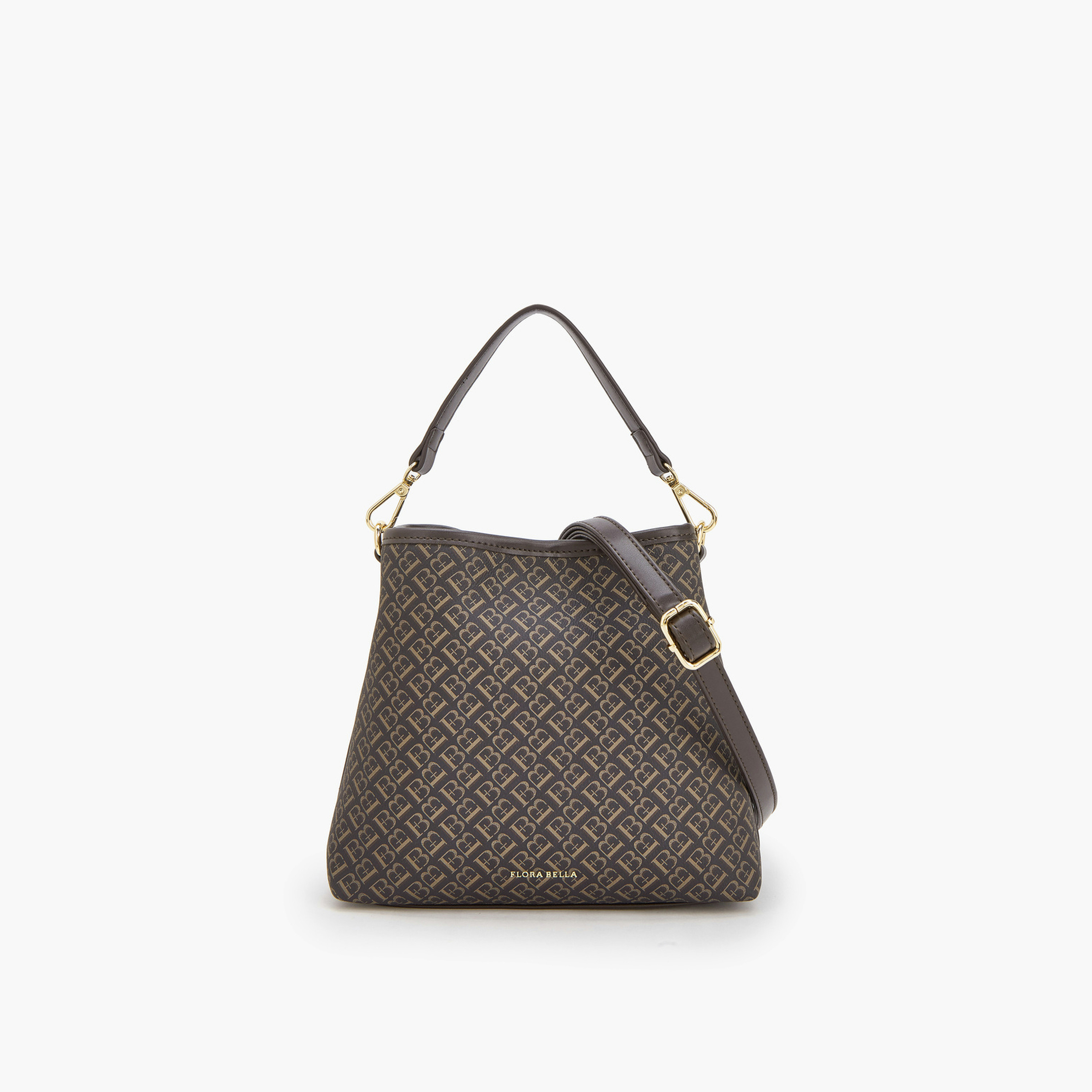 شنطة توتي بحزام قابل للفصل وطبعات مونوجرام من فلورا بيلا-women-bagsandwallets-handbags-image-1