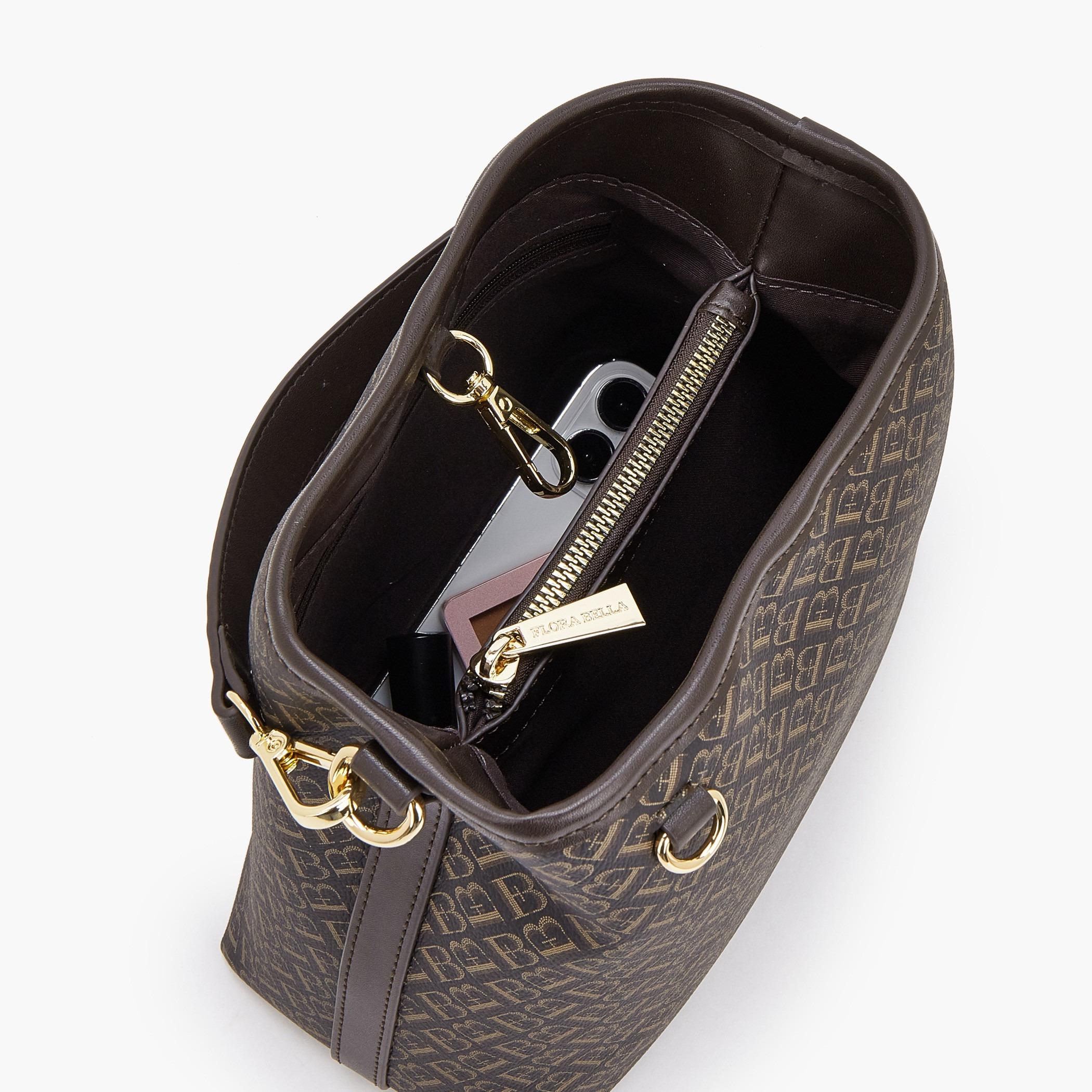 شنطة توتي بحزام قابل للفصل وطبعات مونوجرام من فلورا بيلا-women-bagsandwallets-handbags-image-7