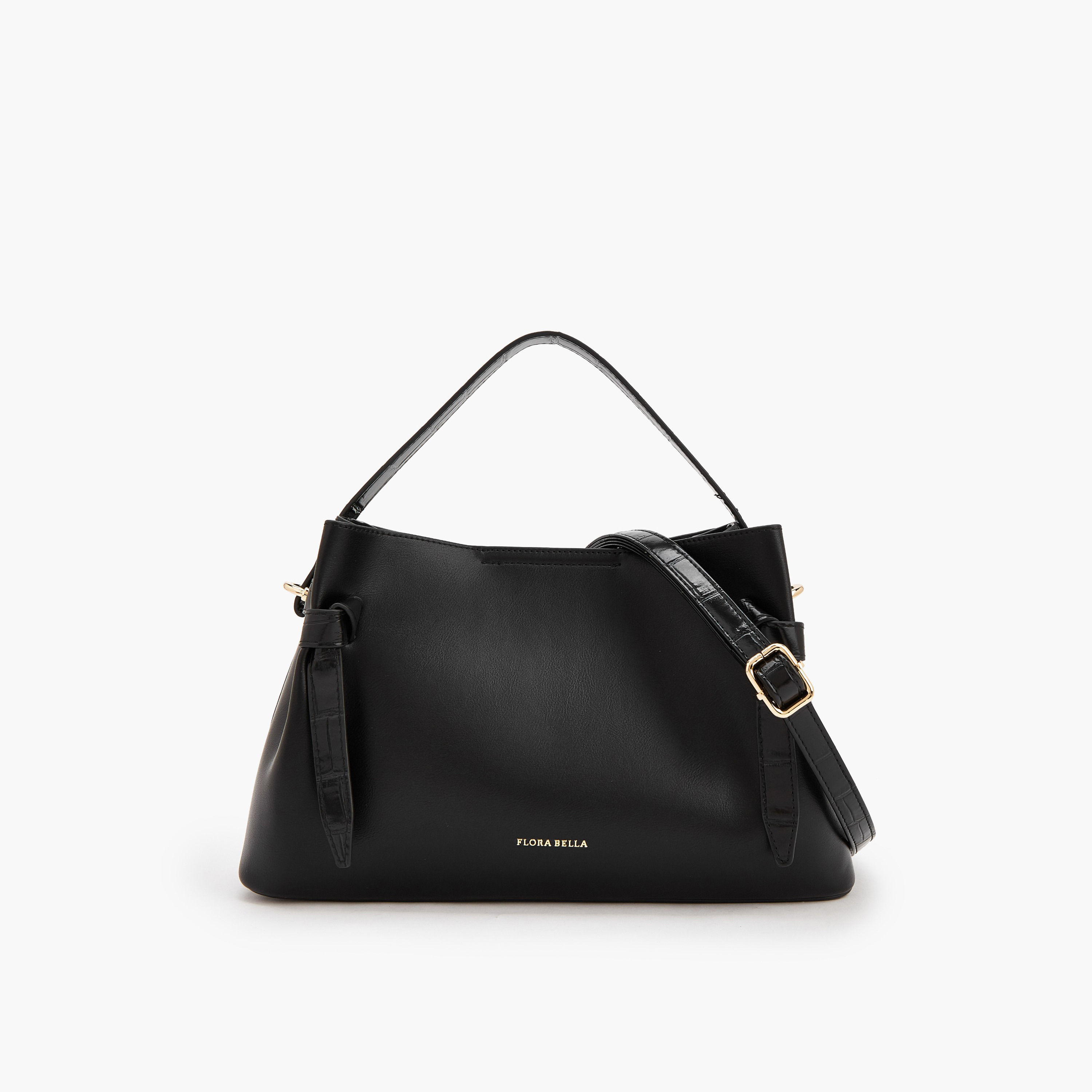 شنطة توتي سادة بحزام كتف قابل للفصل من فلورا بيلا-women-bagsandwallets-handbags-image-1