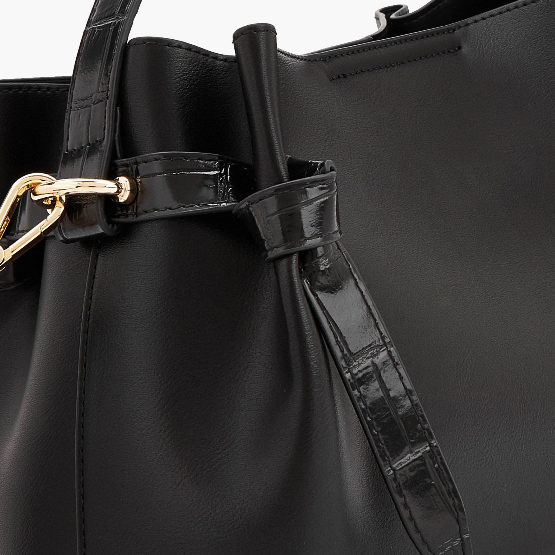 شنطة توتي سادة بحزام كتف قابل للفصل من فلورا بيلا-women-bagsandwallets-handbags-image-4