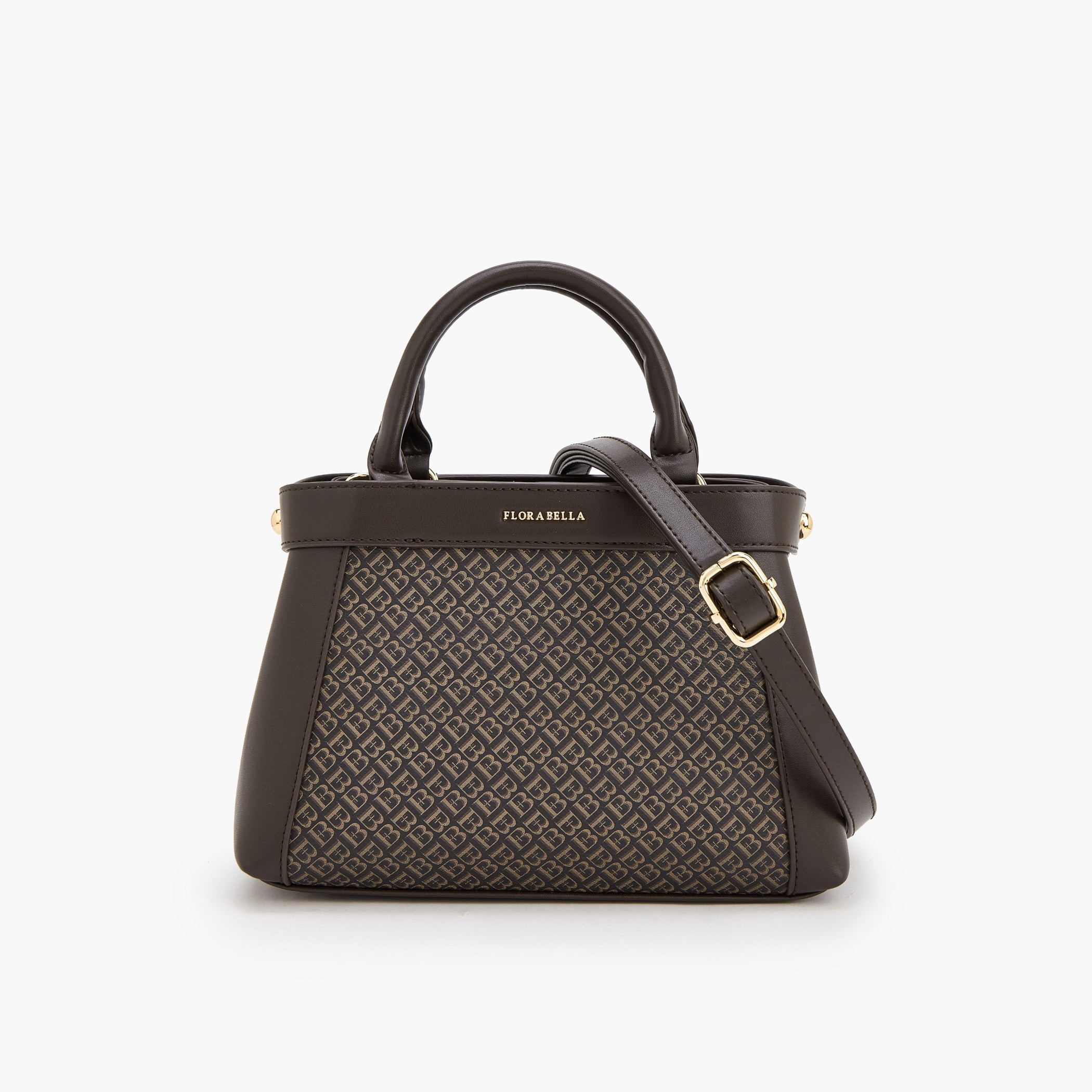 شنطة توتي بحزام قابل للفصل وطبعات مونوجرام من فلورا بيلا-women-bagsandwallets-handbags-image-1