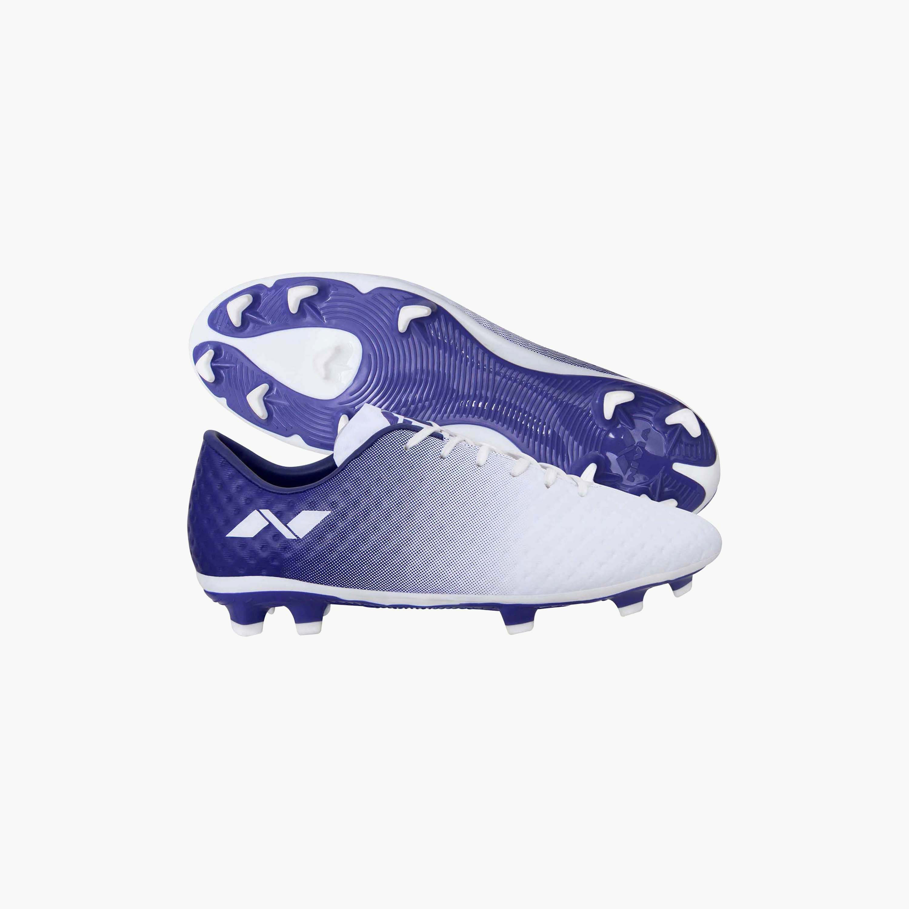 أحذية كرة القدم نيفيا أوسلار 2.0 بيضاء/بنفسجية-sports-gear-football-shoes-firmground-image-2