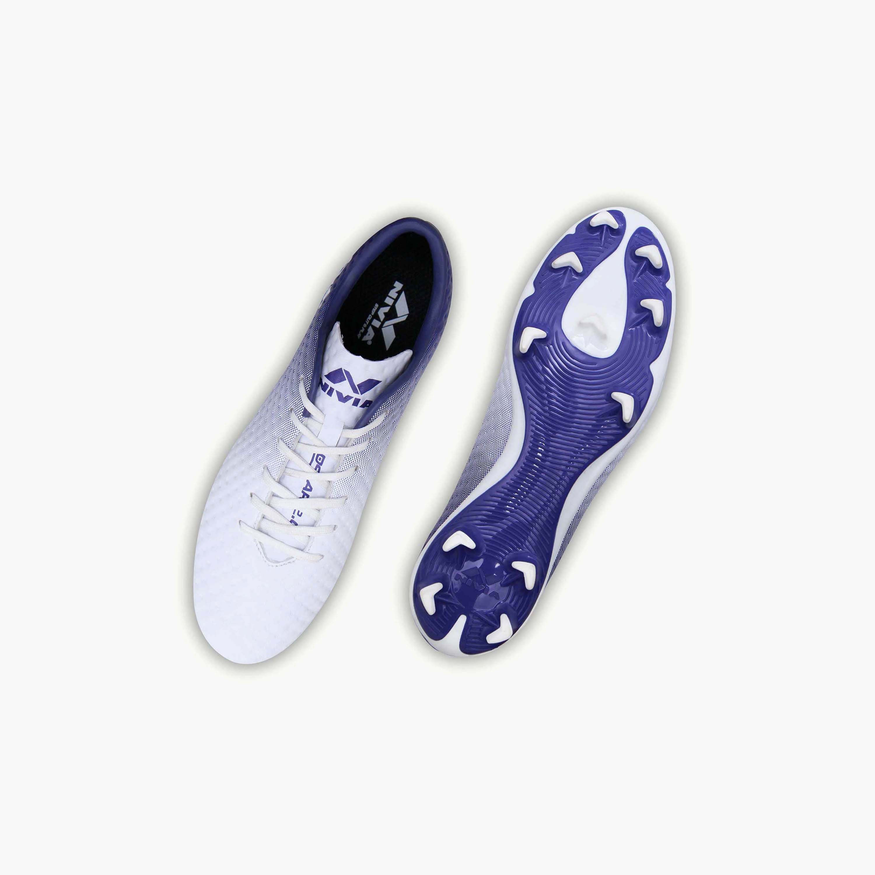 أحذية كرة القدم نيفيا أوسلار 2.0 بيضاء/بنفسجية-sports-gear-football-shoes-firmground-image-5