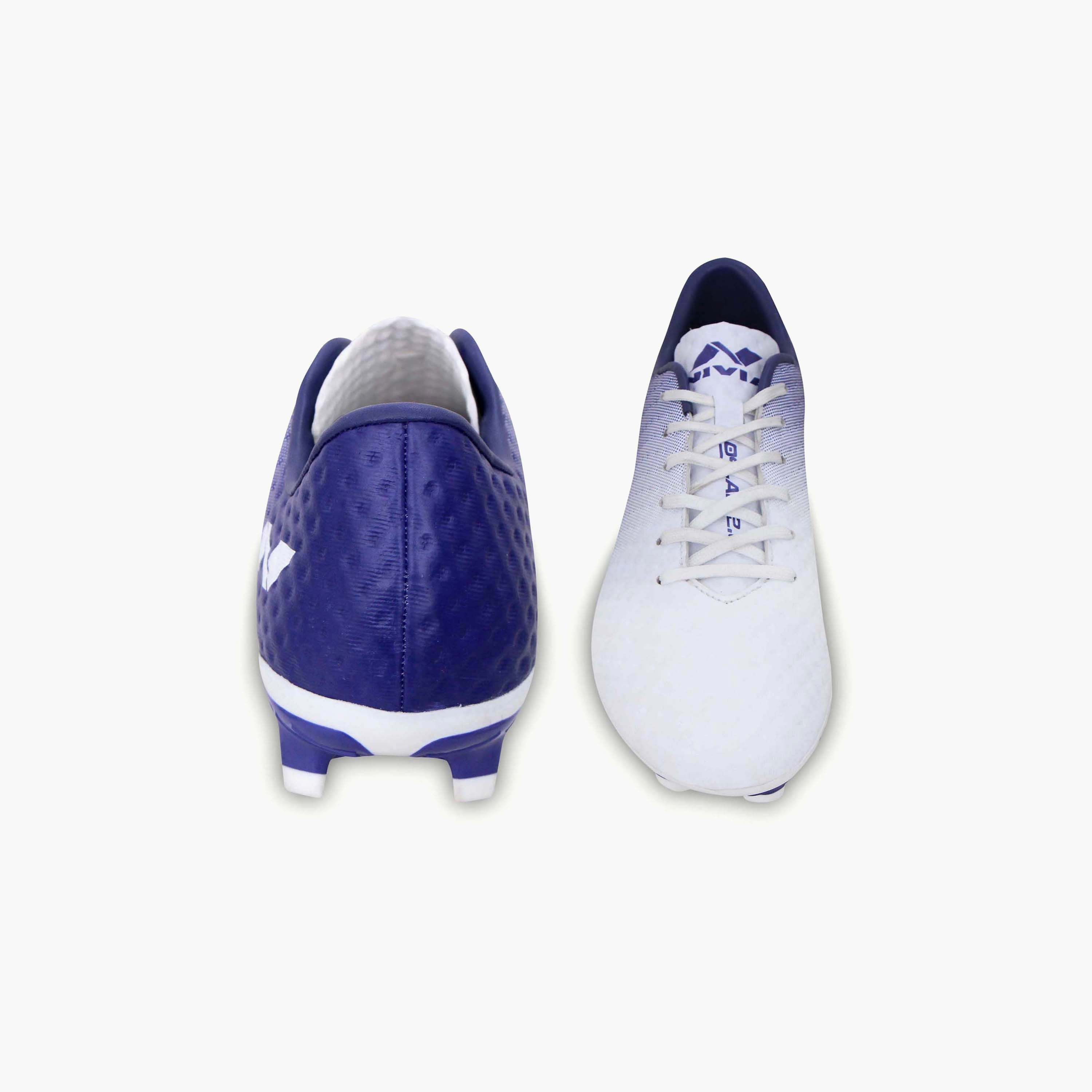 Nivia Oslar 2.0 White/Purple Football Shoes-sports-gear-football-shoes-firmground-image-6
